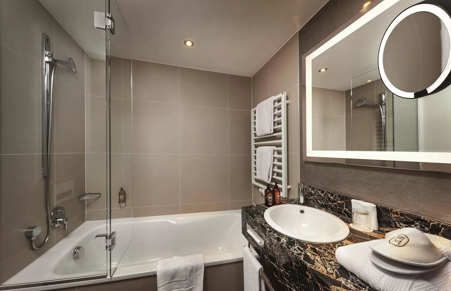 Bathroom in Hotel Maximilian’s