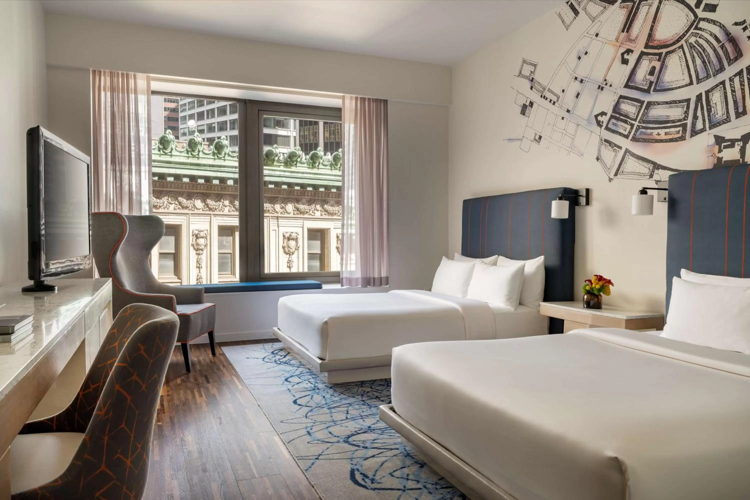 Bedroom, Bed in Hyatt Centric Wall Street New York
