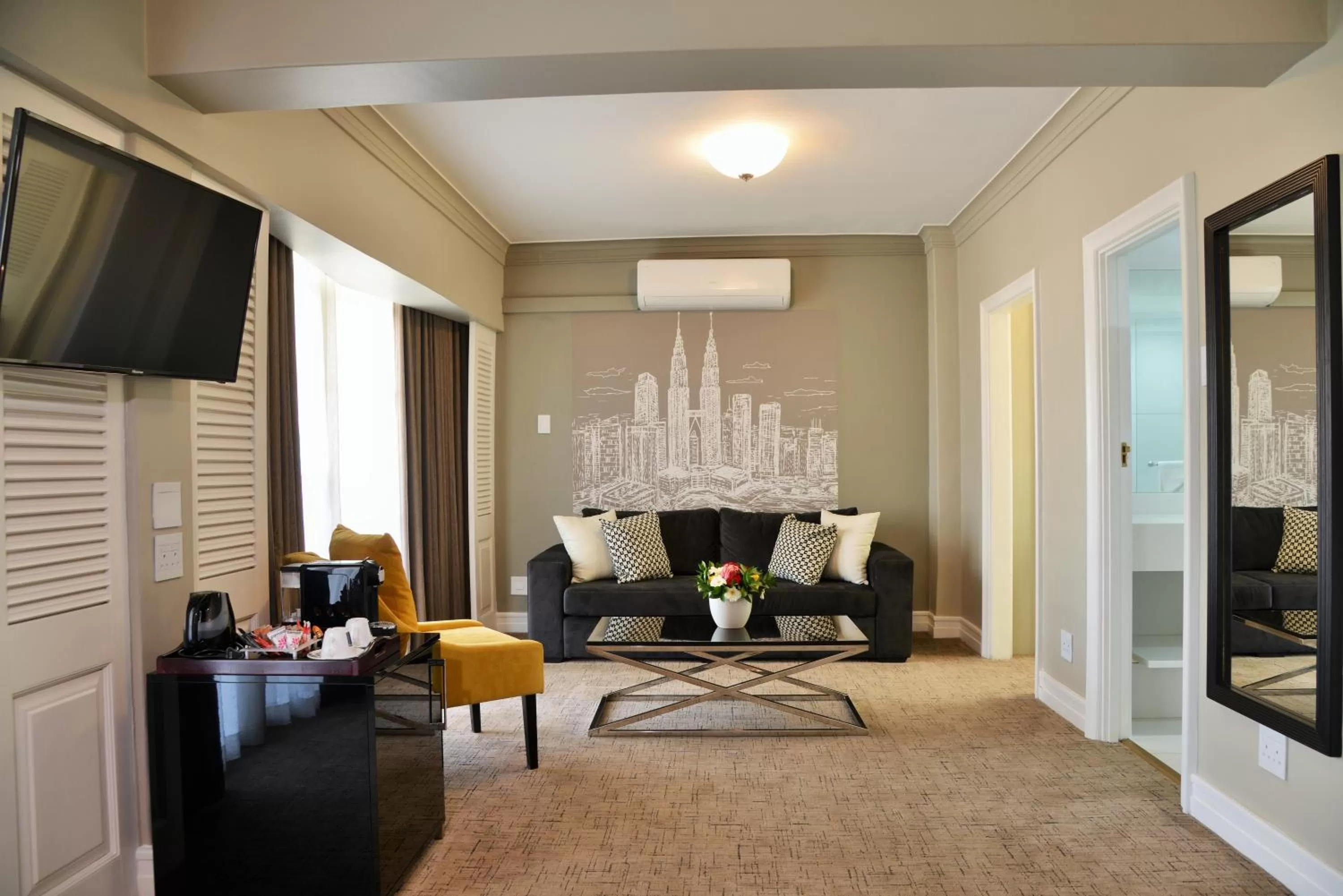 Living room in The Capetonian - Halal