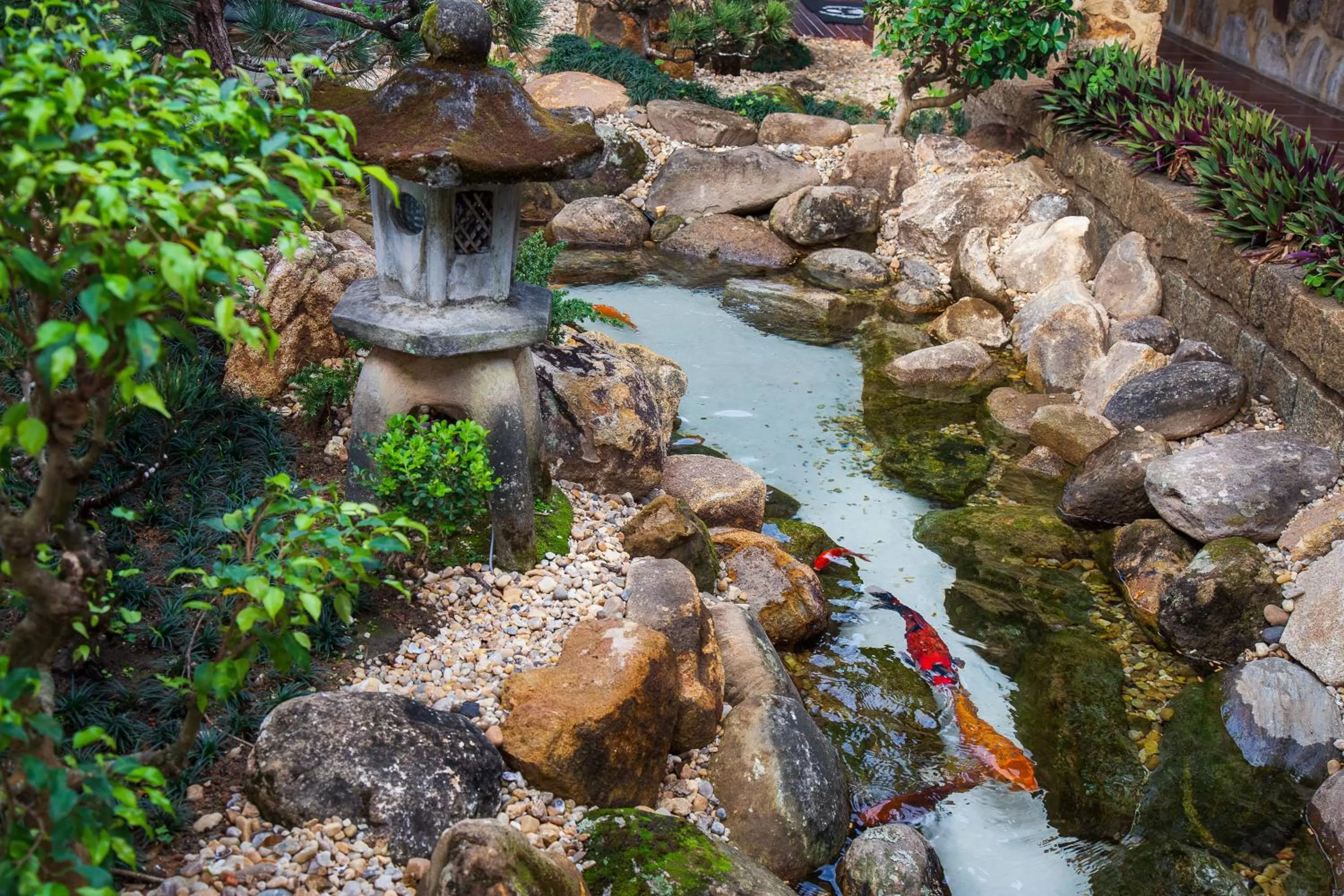 Garden in Pousada Aconchego