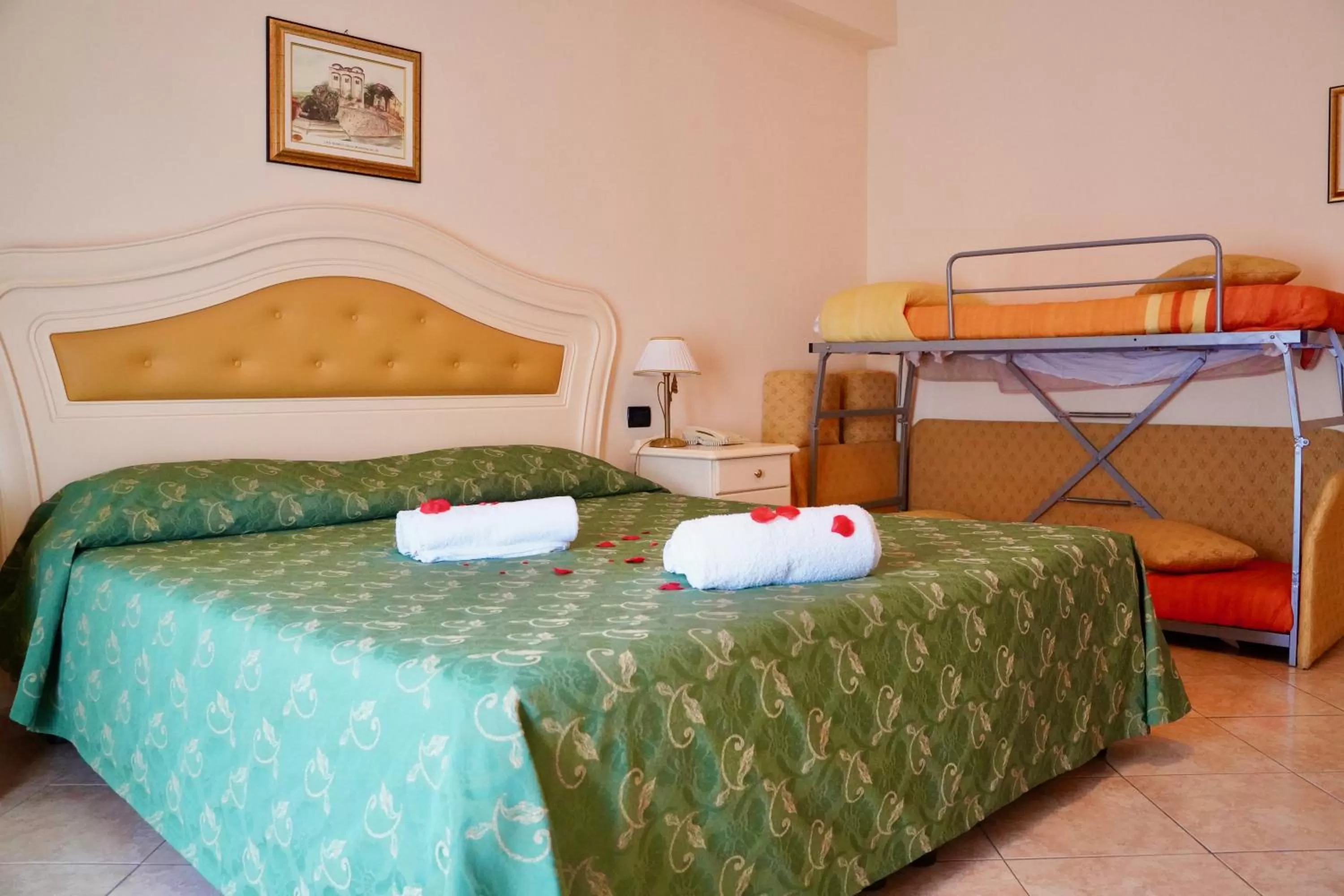 bunk bed, Bed in Hotel Roscianum Welness SPA