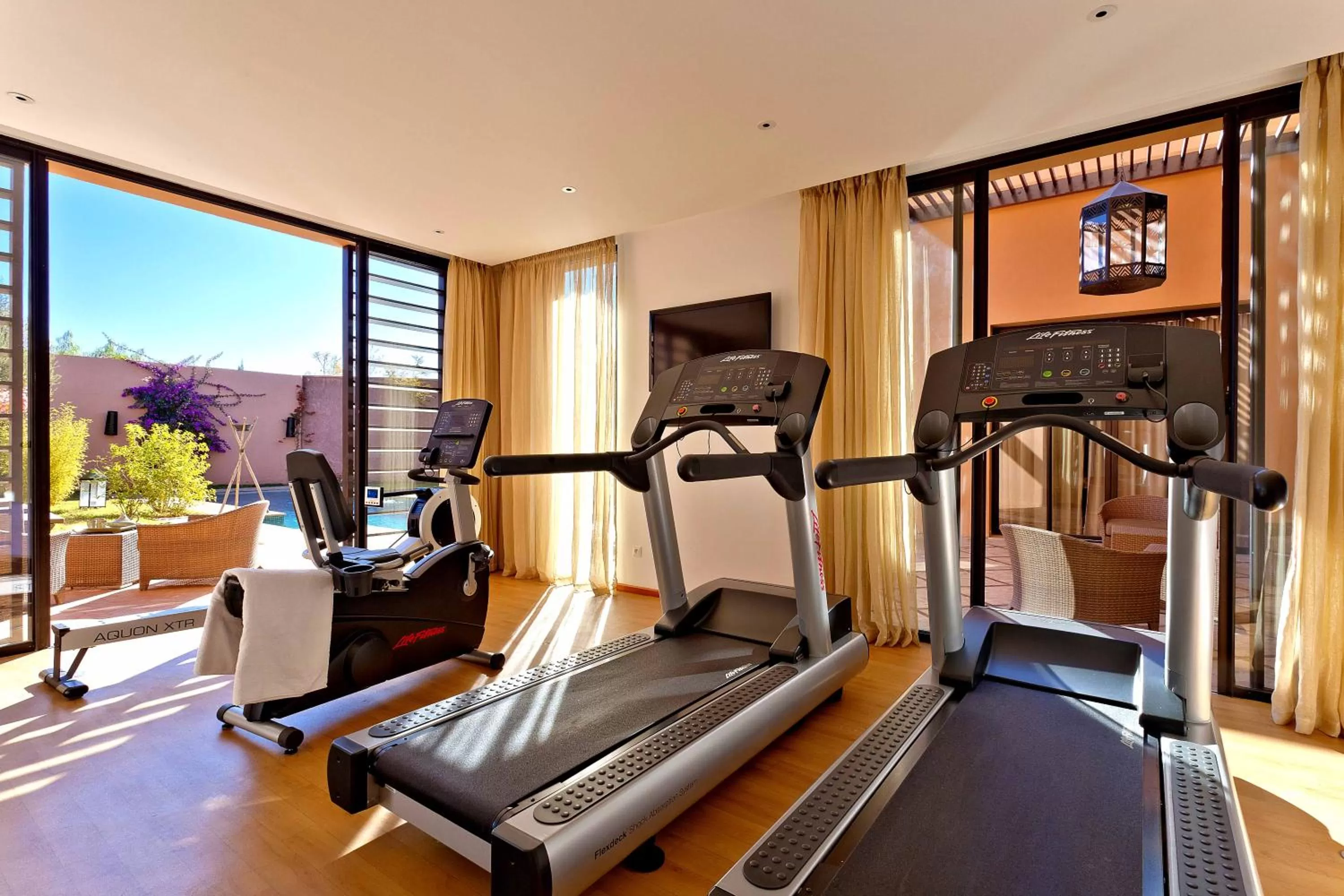 Fitness centre/facilities in Al Maaden Villa Hotel & Spa