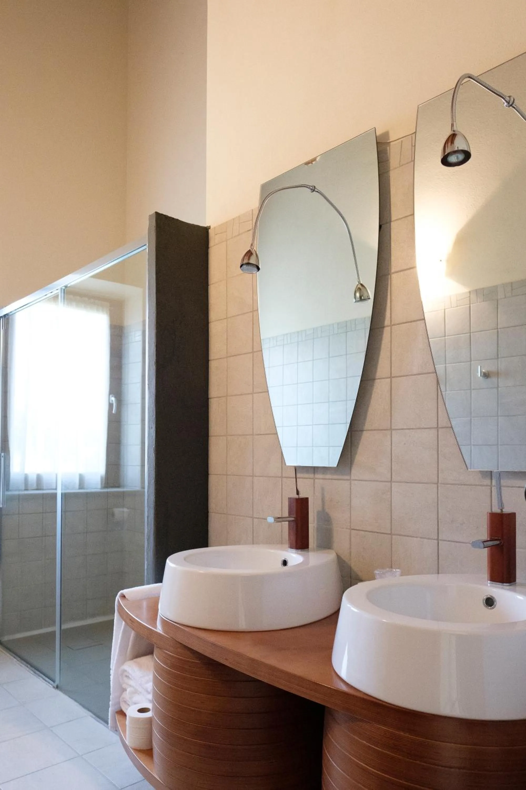 Shower in Hotel Le Botti