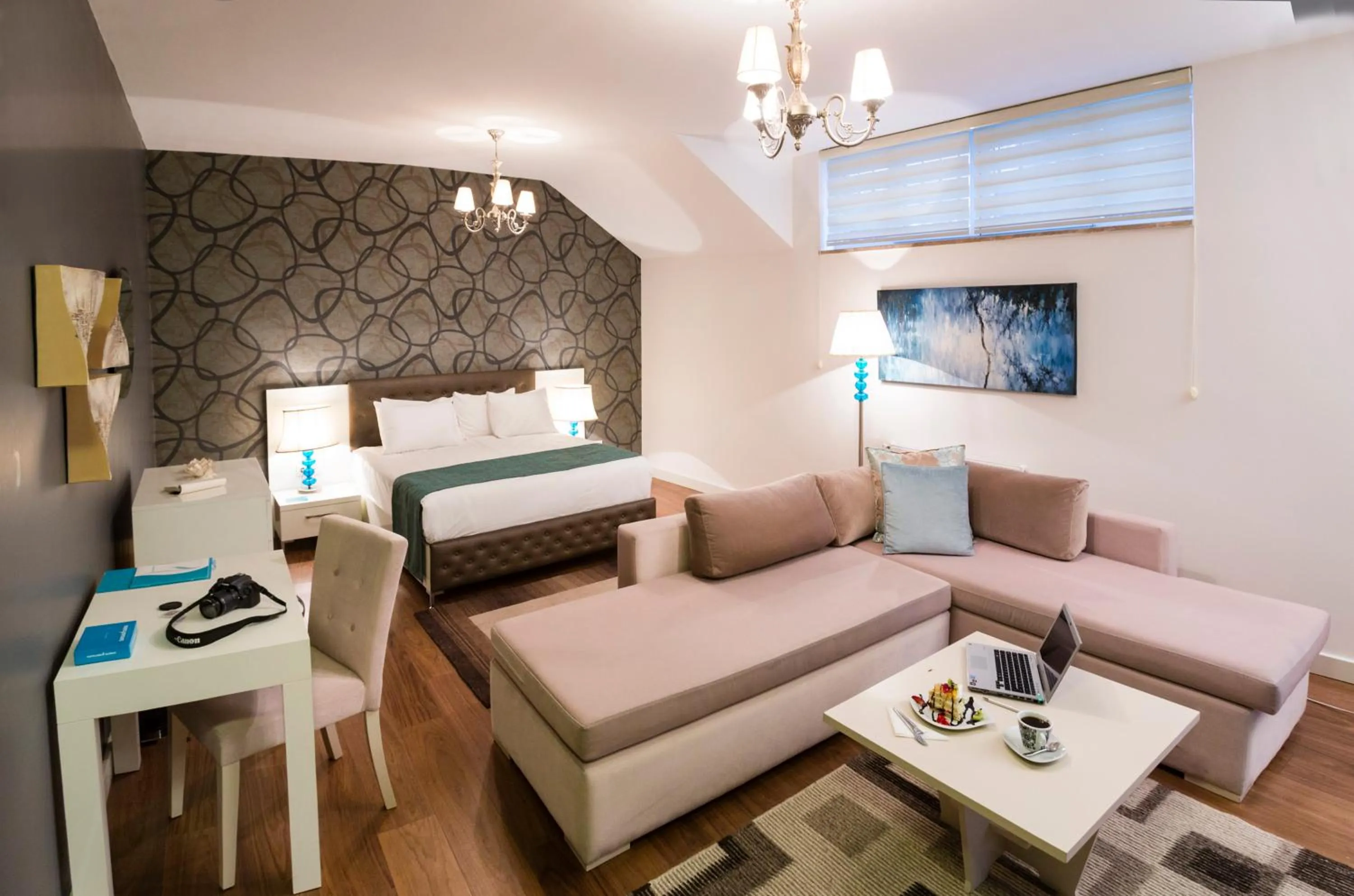 Photo of the whole room, Bed in Turkuaz Suites Bosphorus