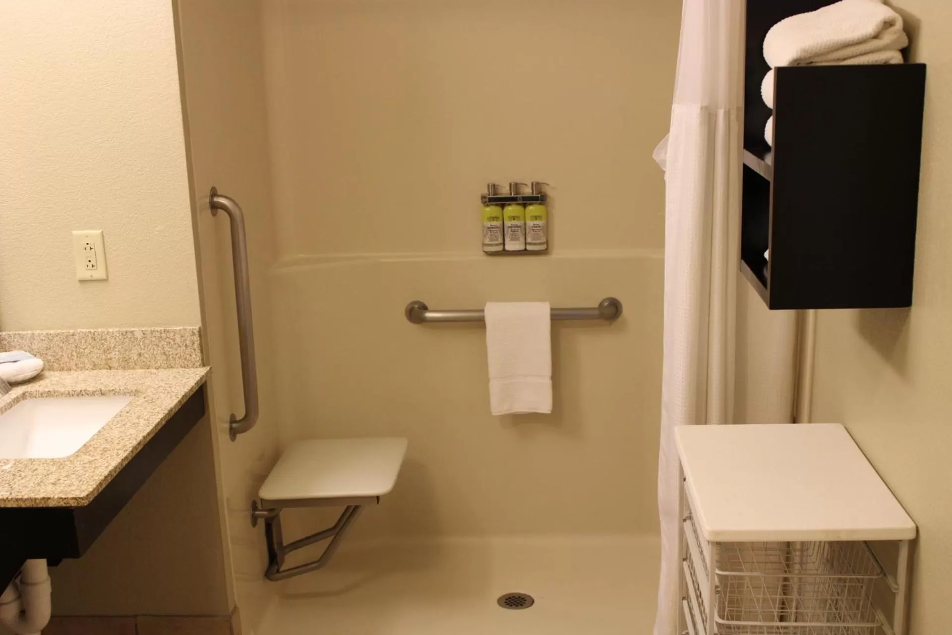 Bathroom in Staybridge Suites Columbus-Airport by IHG