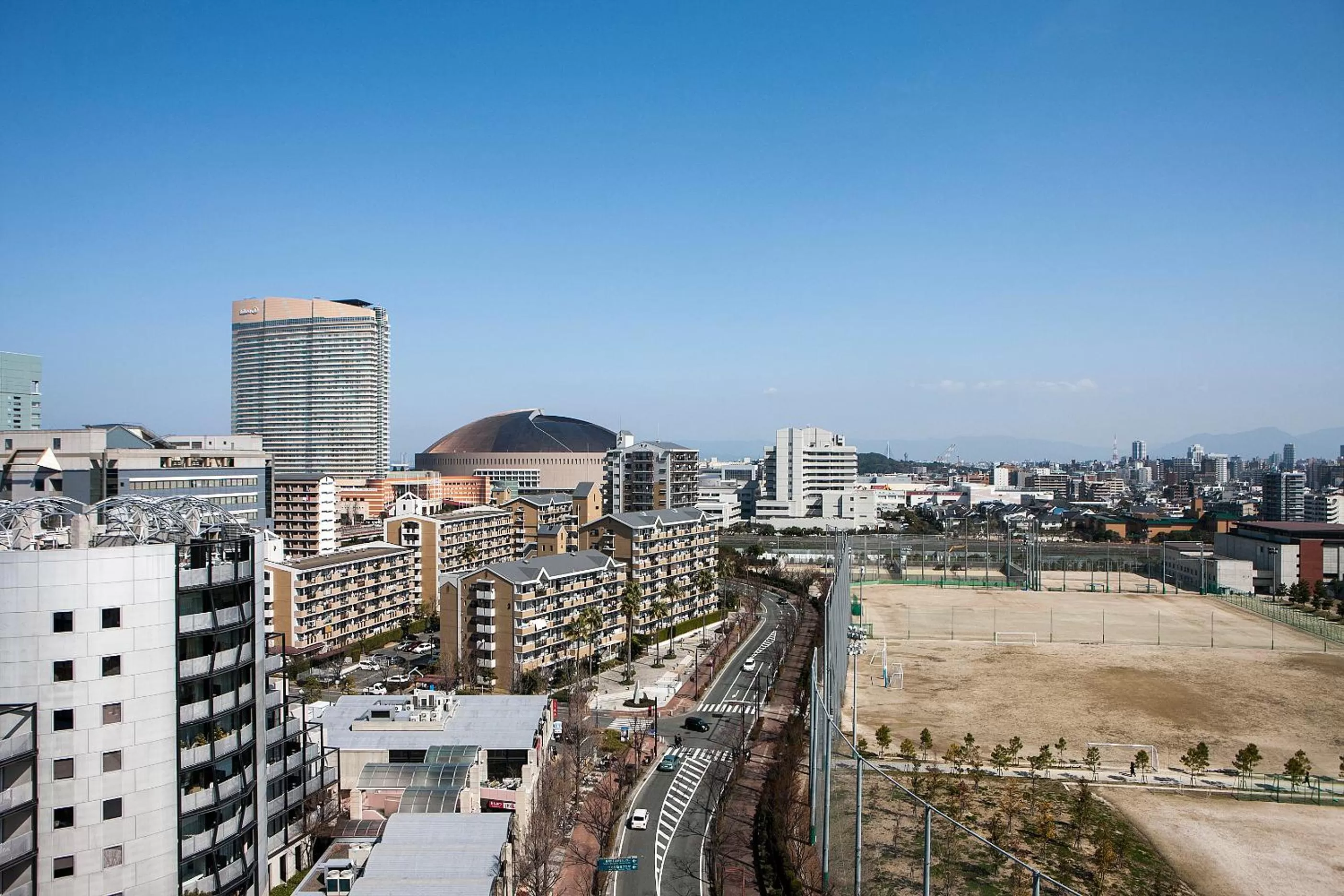 Area and facilities in The Residential Suites Fukuoka