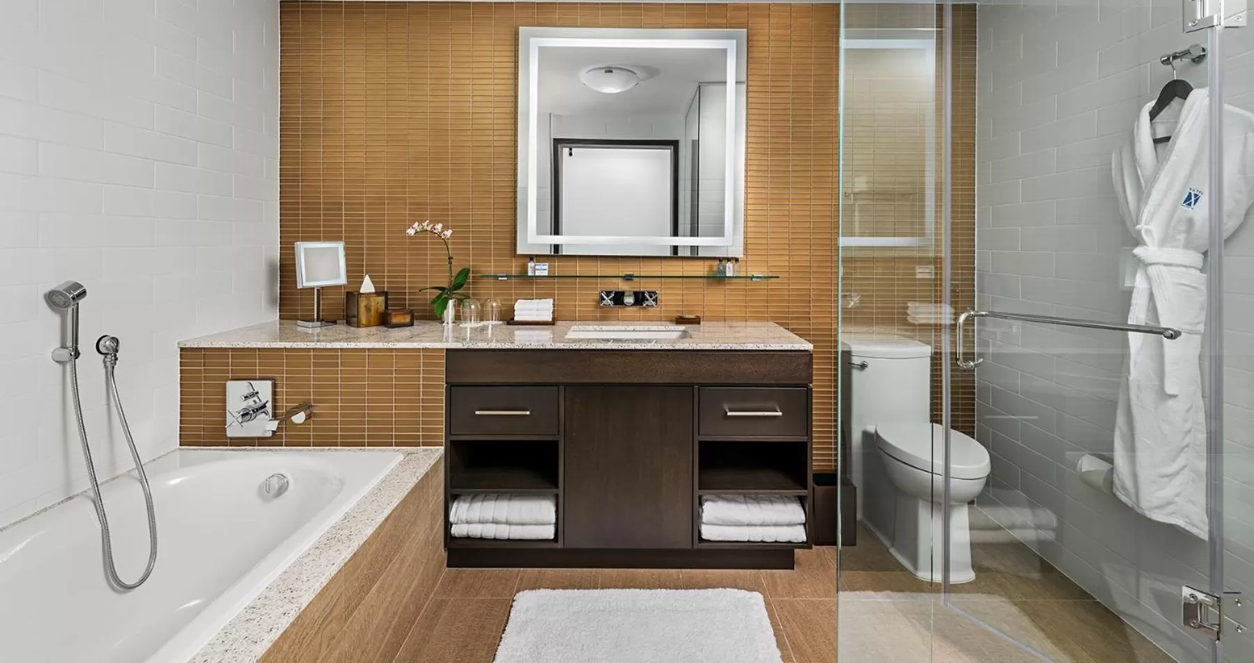 Bathroom in Hotel X Toronto, a Destination by Hyatt Hotel