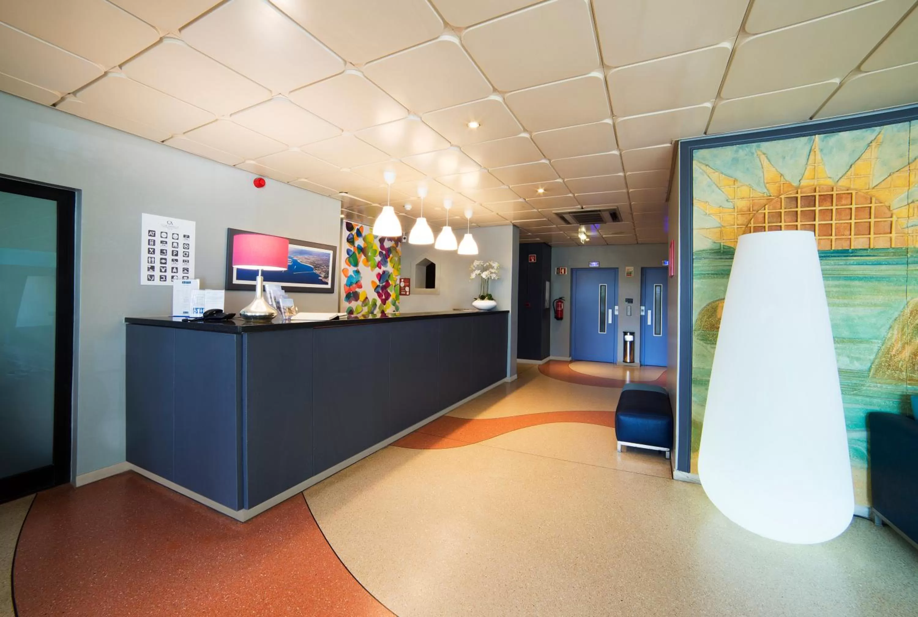 Lobby or reception in RR Club Amarilis