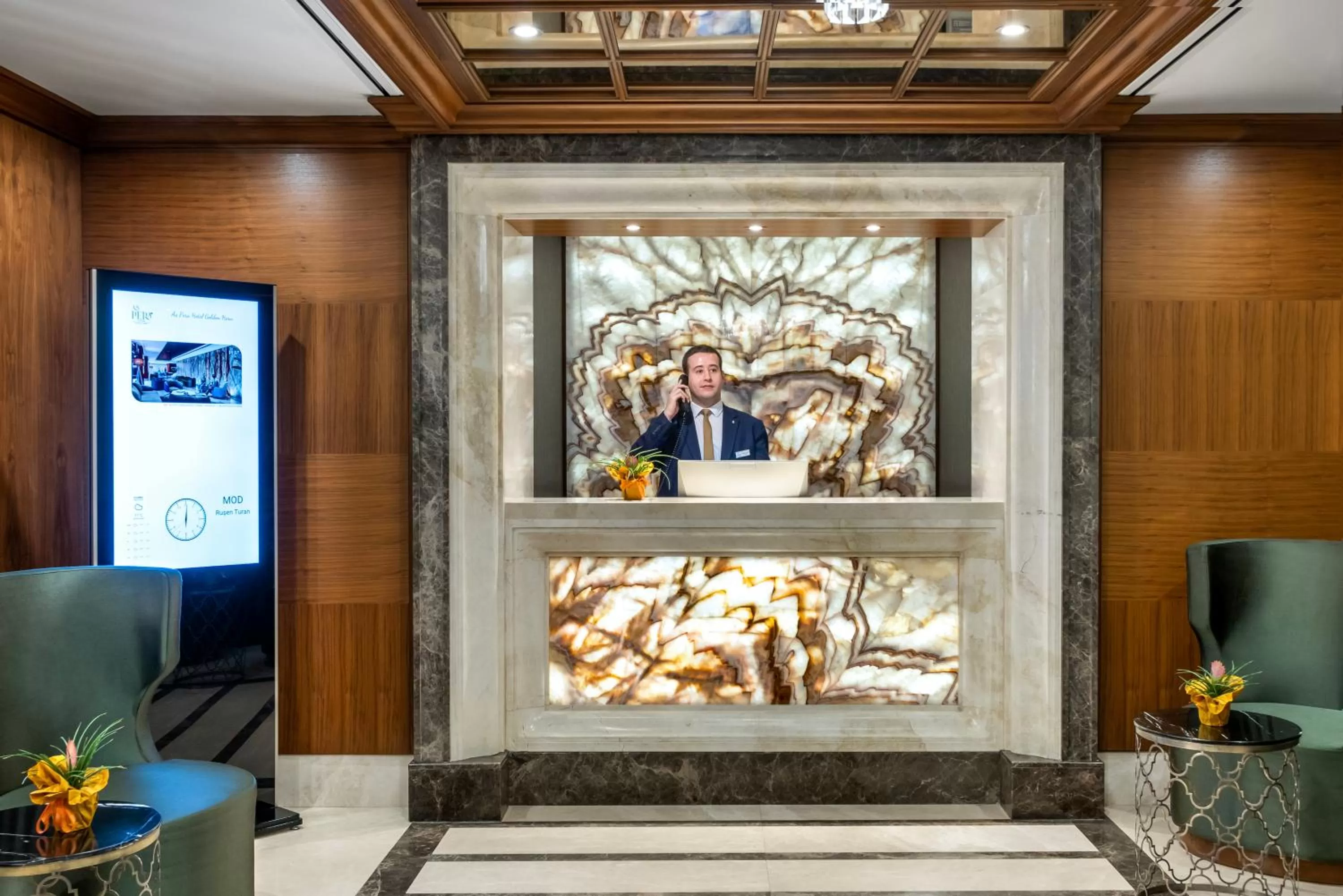 Lobby or reception in Aspera Hotel Golden Horn