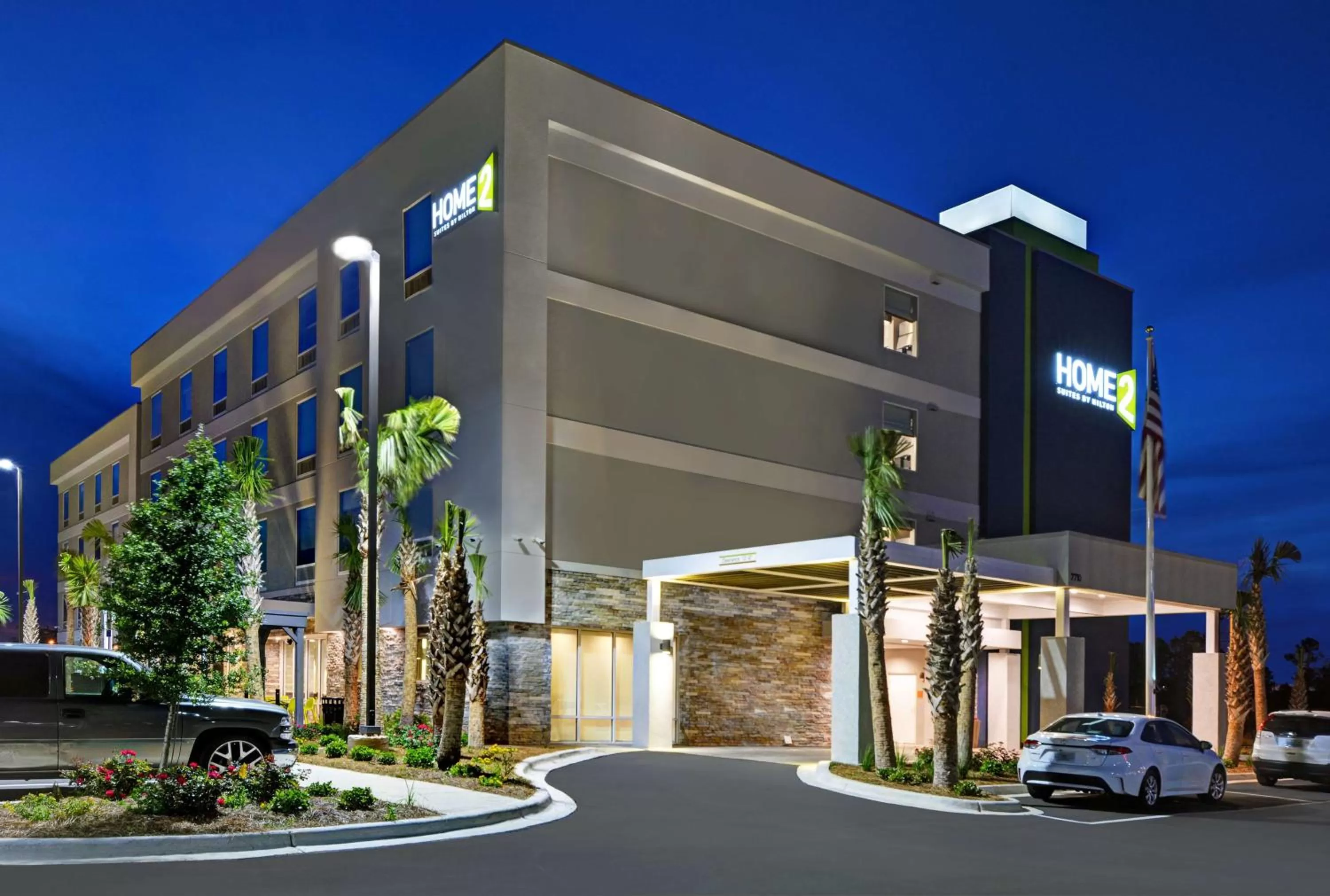 Property building in Home2 Suites By Hilton Panama City Beach, Fl