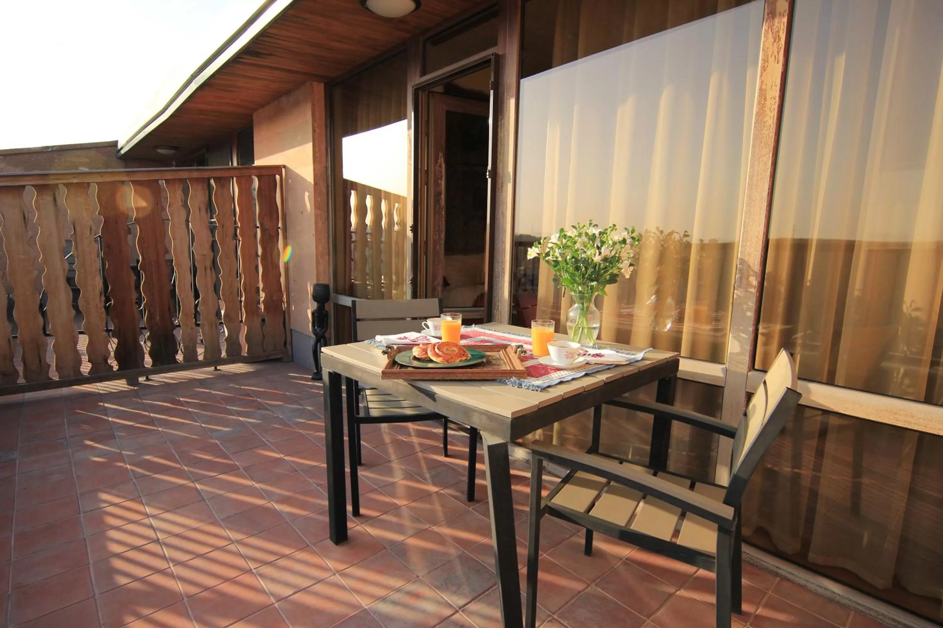 Balcony/Terrace in Silk Road Hotel