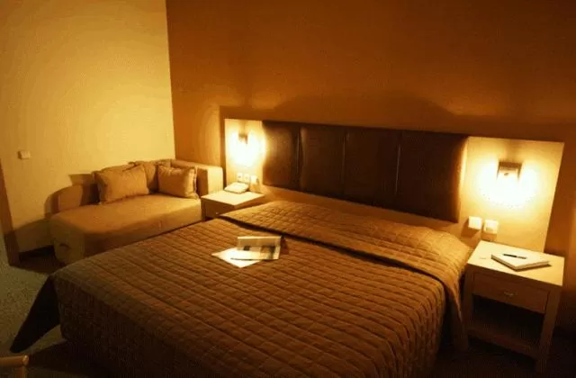 Bed in Orpheus Hotel