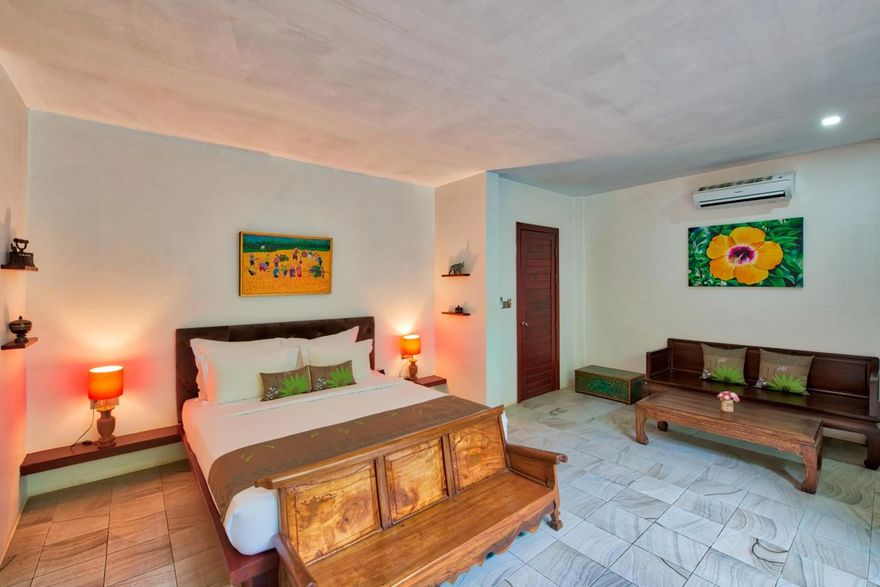 Bedroom, Bed in Mane Village Suites