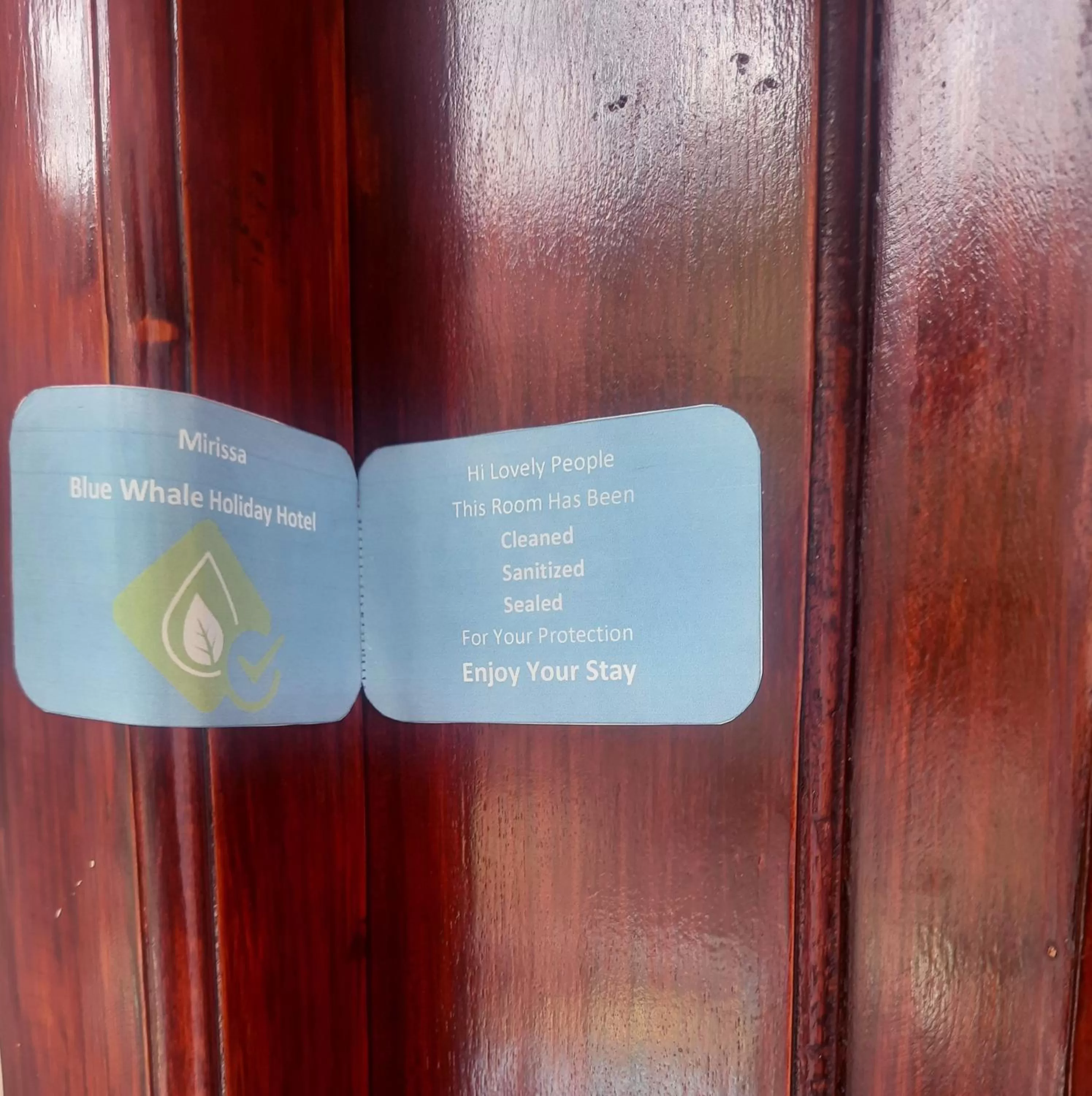 Property logo or sign in Mirissa Blue Whale Holiday Hotel