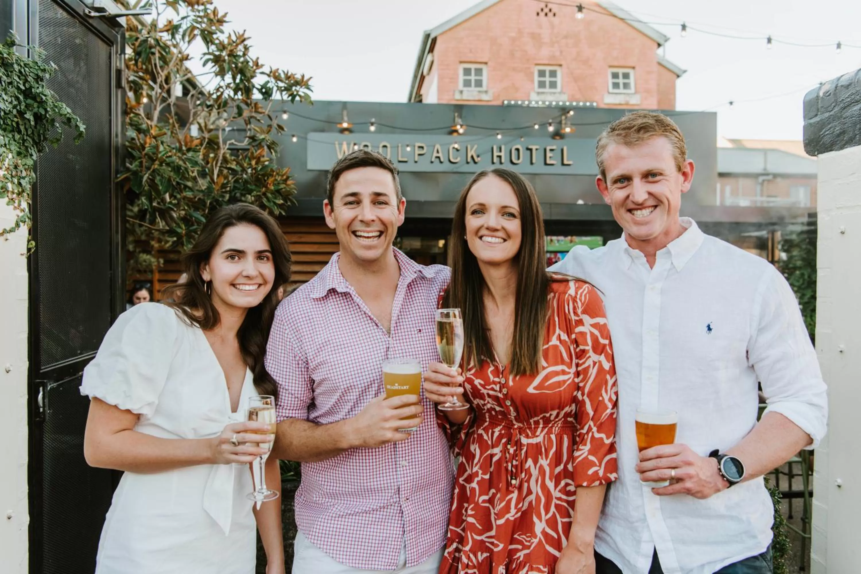 Day in The Woolpack Hotel