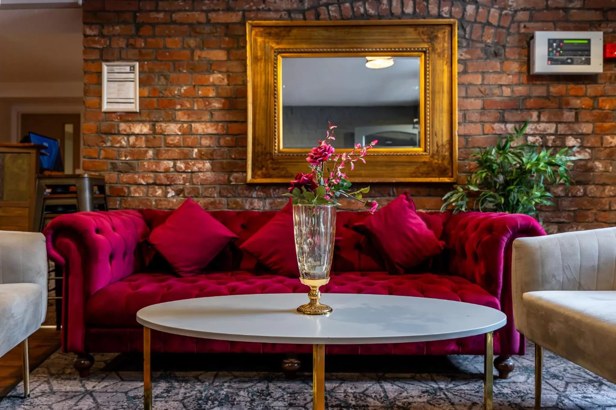 Seating area in Trafford Hall Hotel Manchester, Trademark Collection by Wyndham