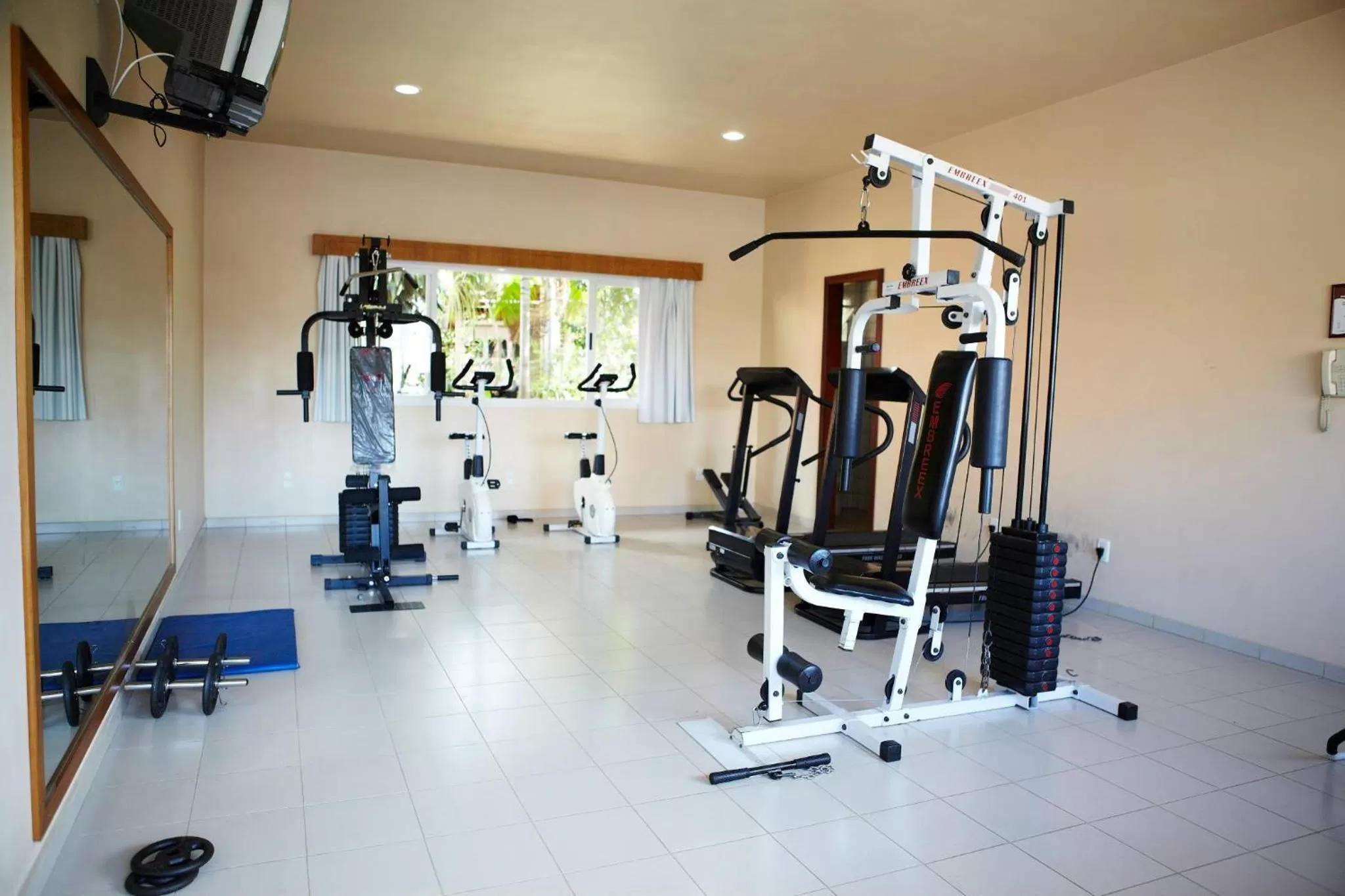 Fitness centre/facilities in Hotel Estação 101 - Brusque
