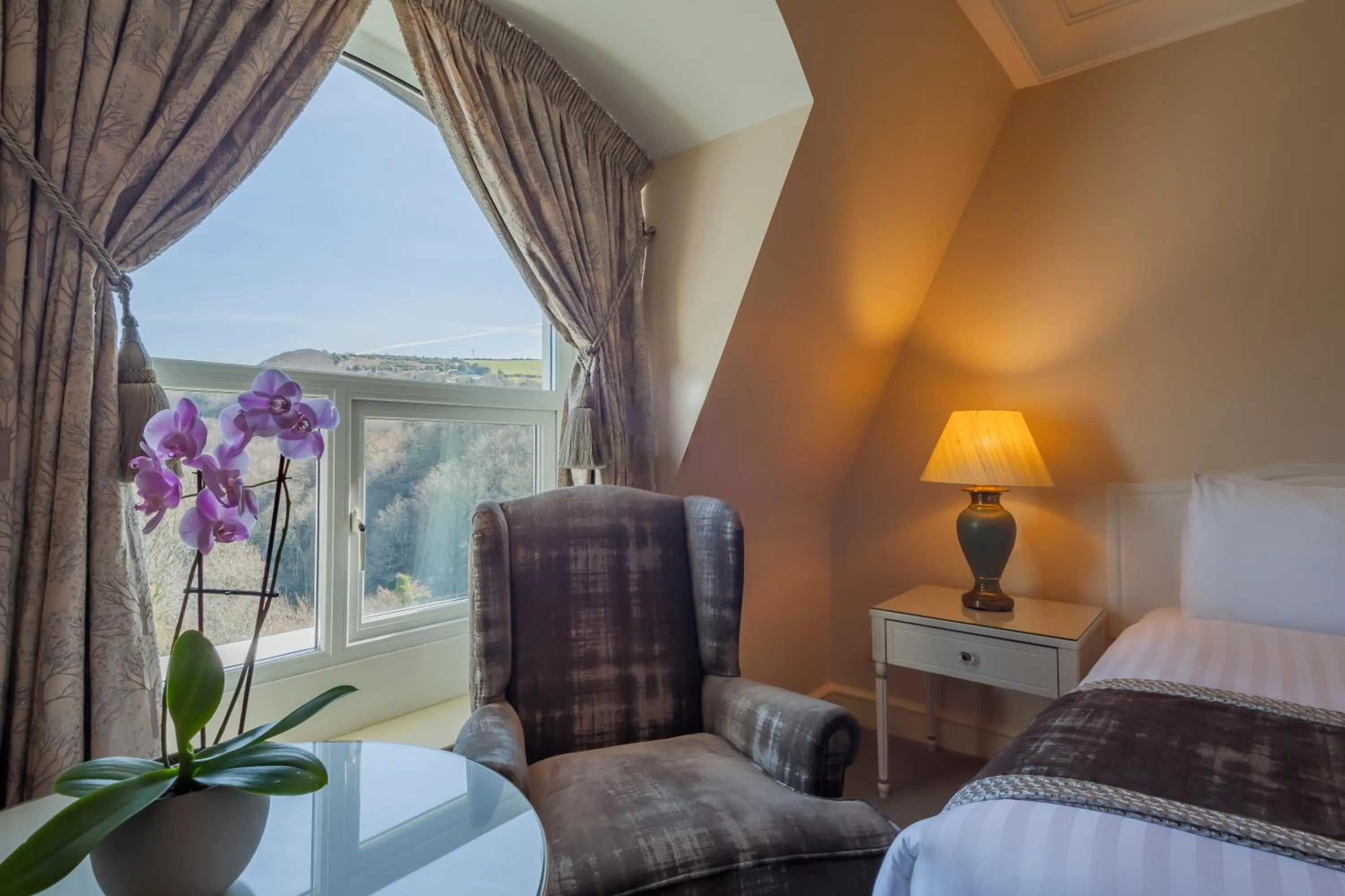 Bed in The Glenview Hotel & Leisure Club