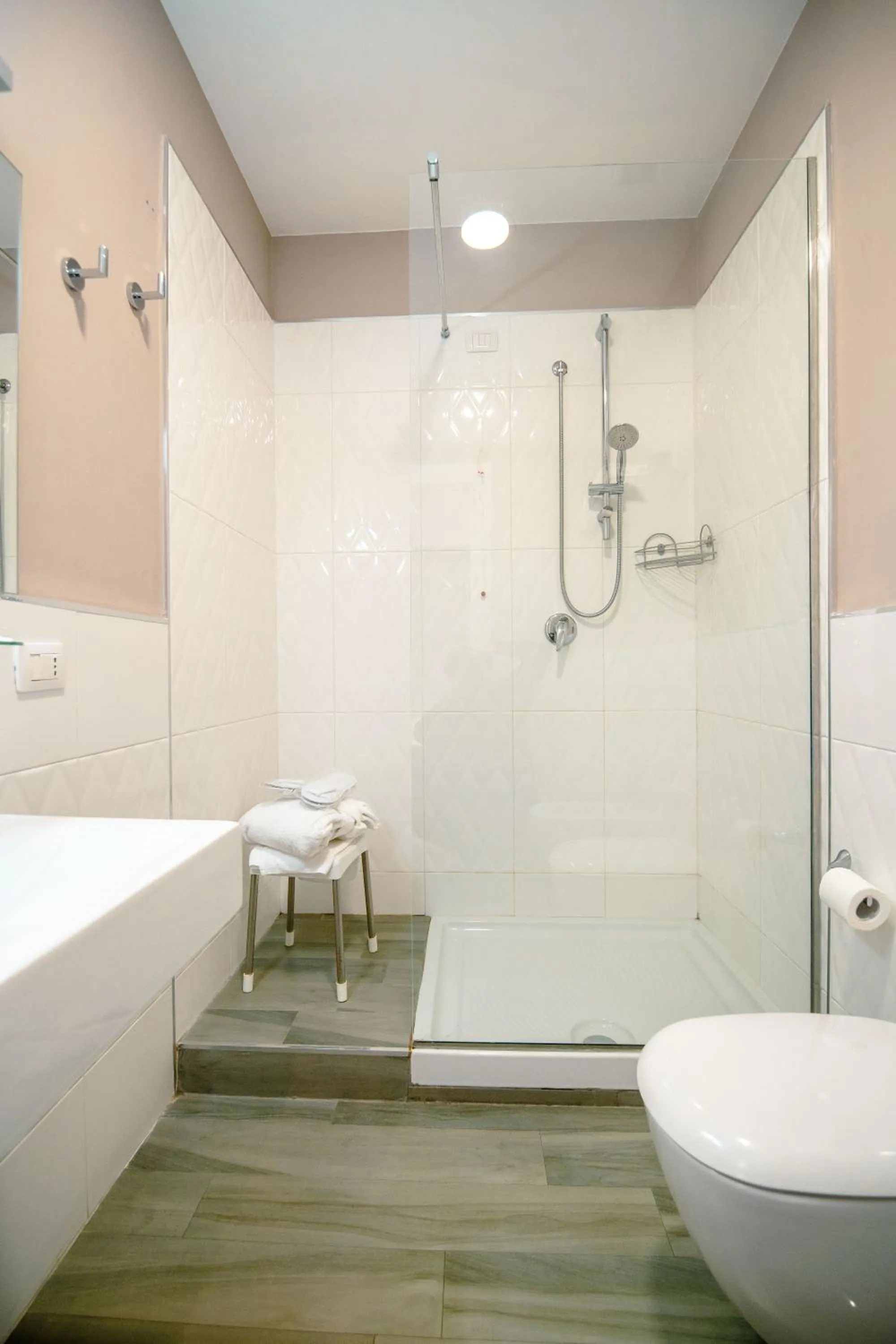 Bathroom in Hotel Bruman Salerno