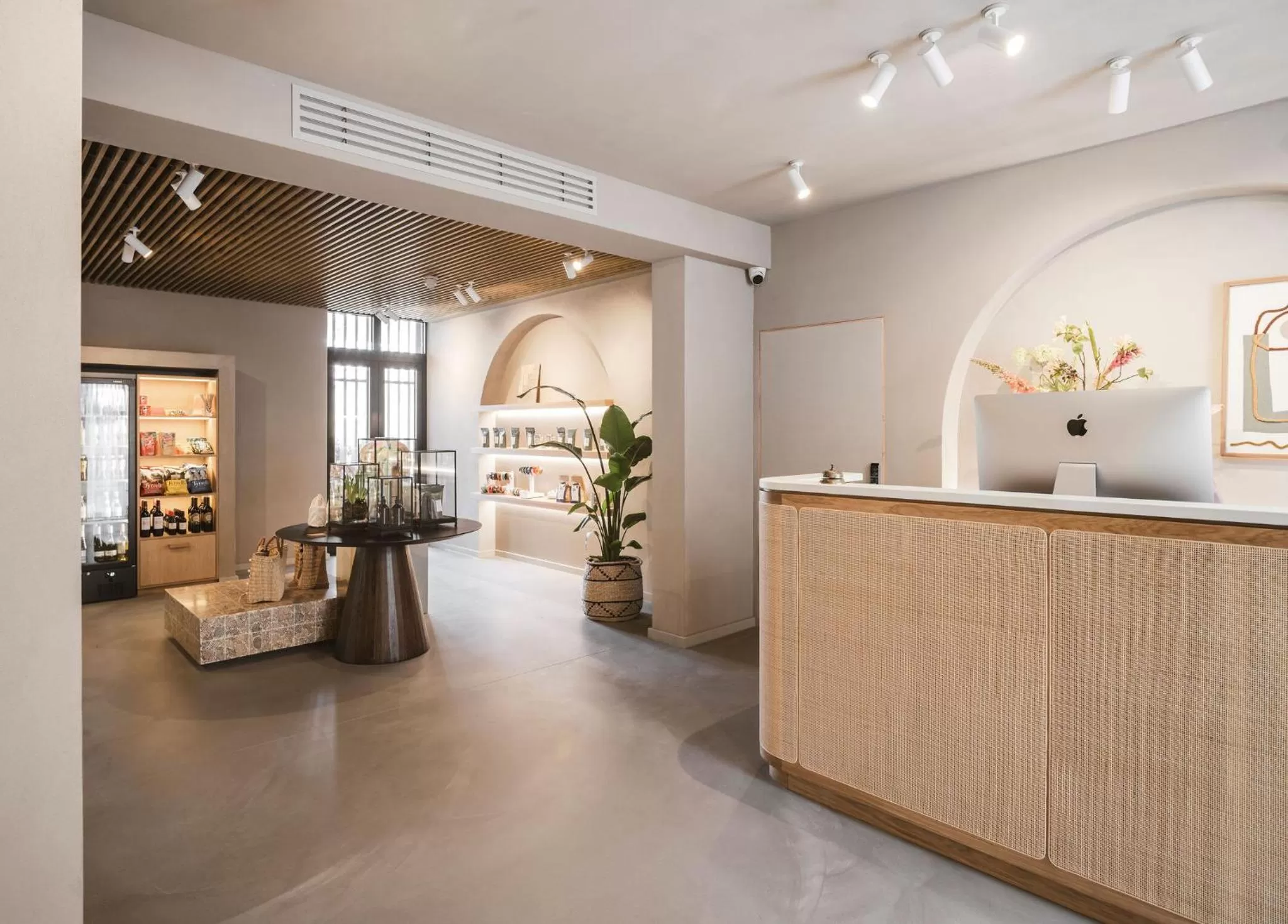 Lobby or reception in Strandhotel Domburg