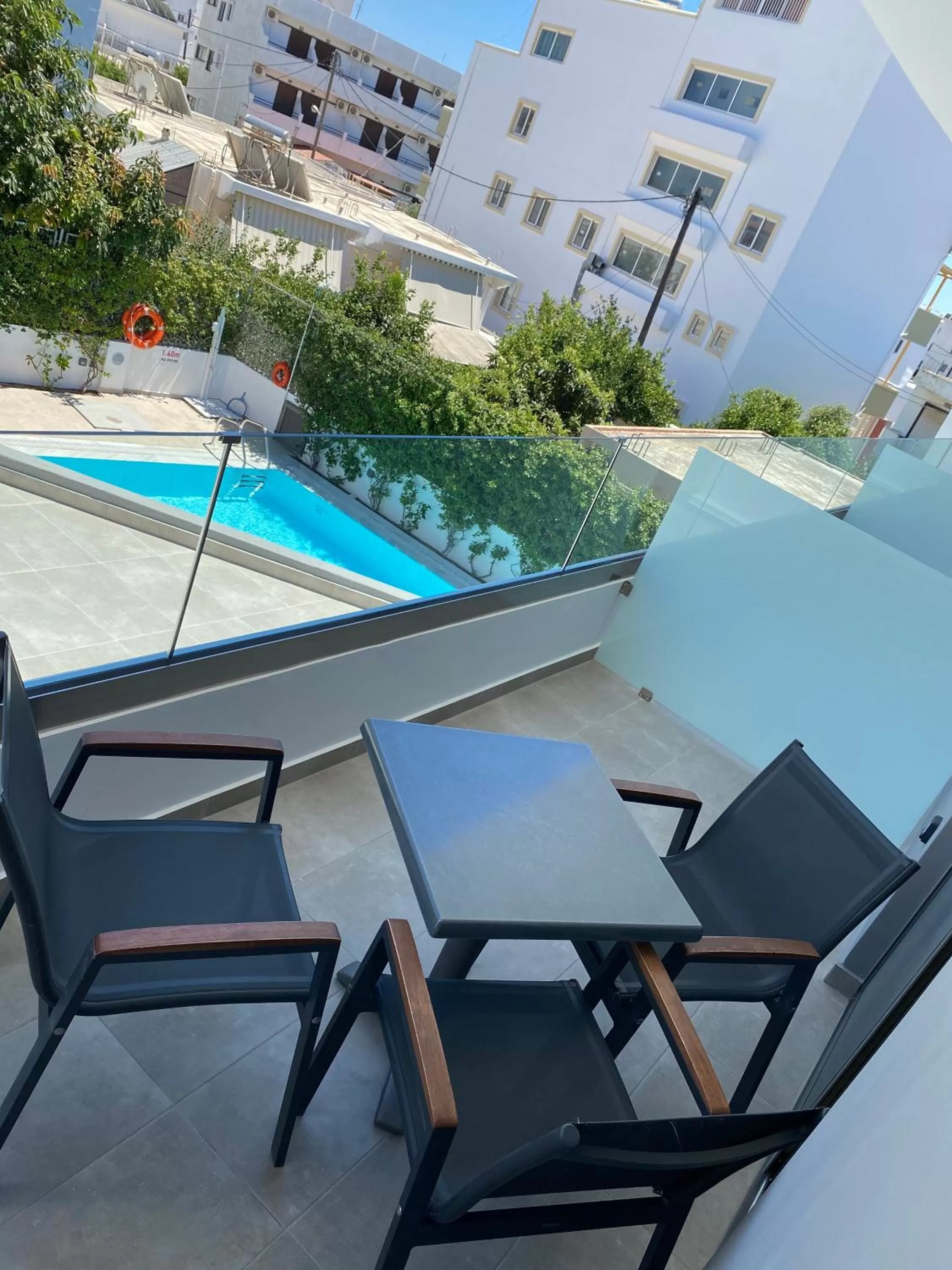 Patio in Agrelli Hotel & Suites