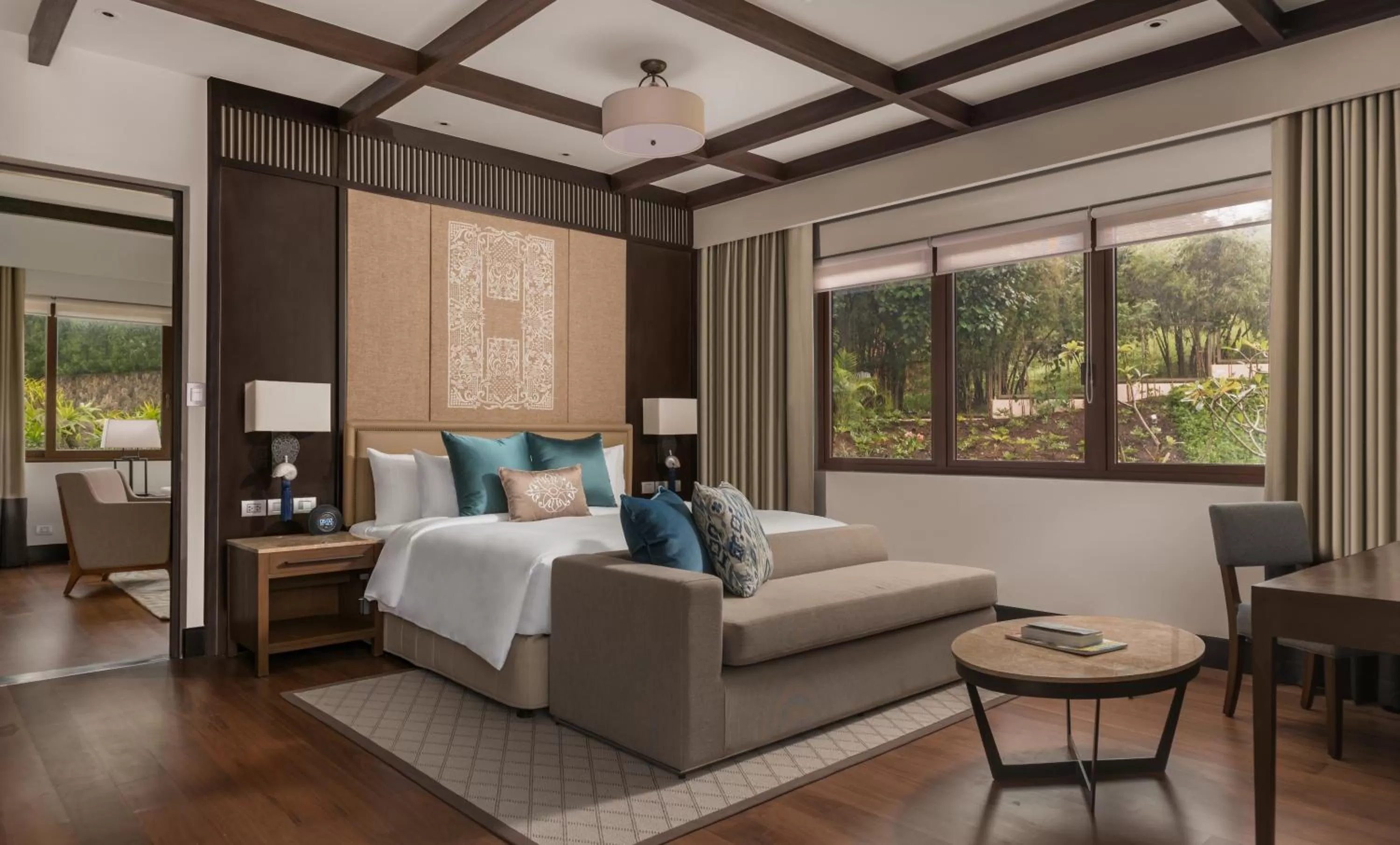 Garden, Bed in Anya Resort Tagaytay