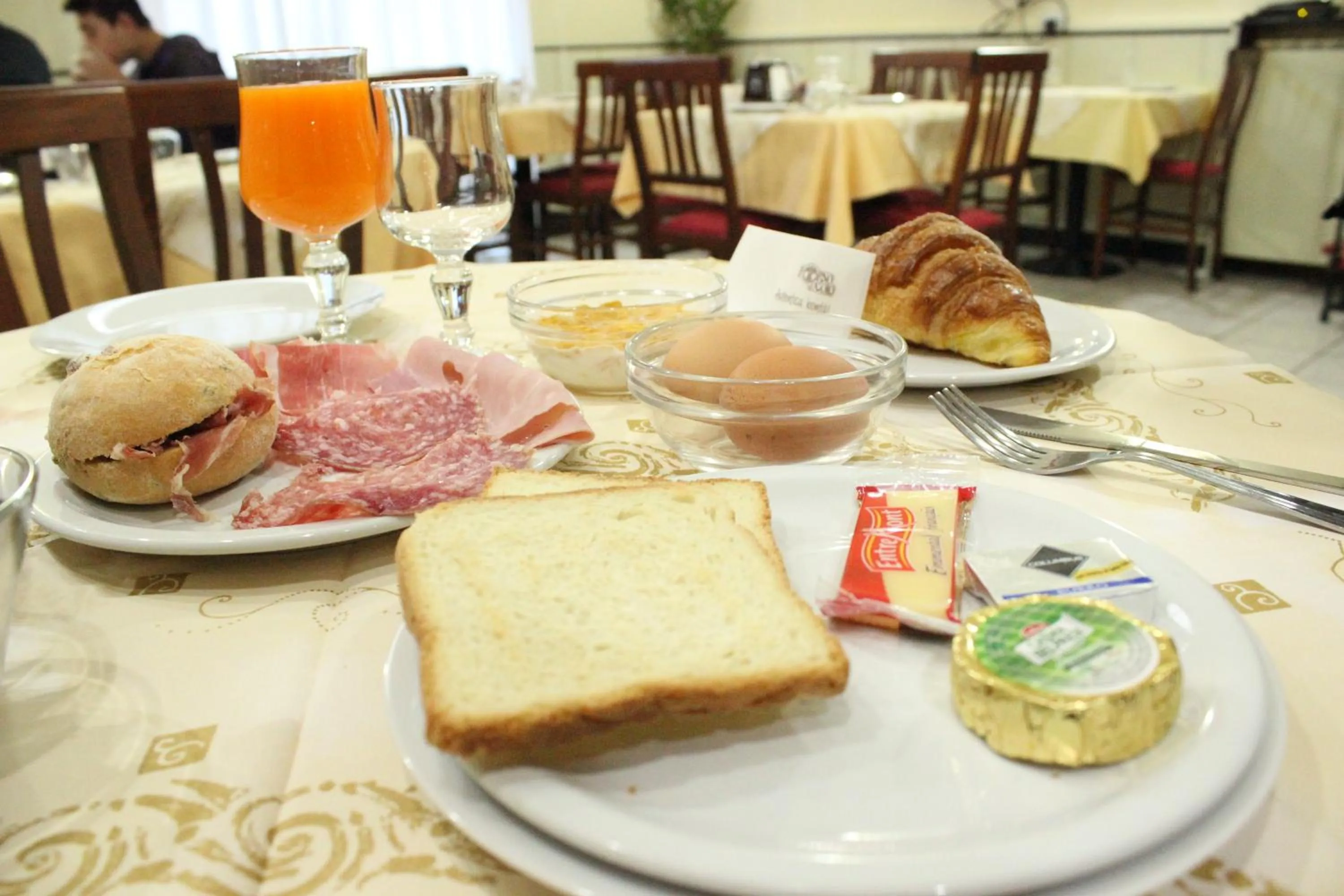 Food and drinks in Hotel Europa