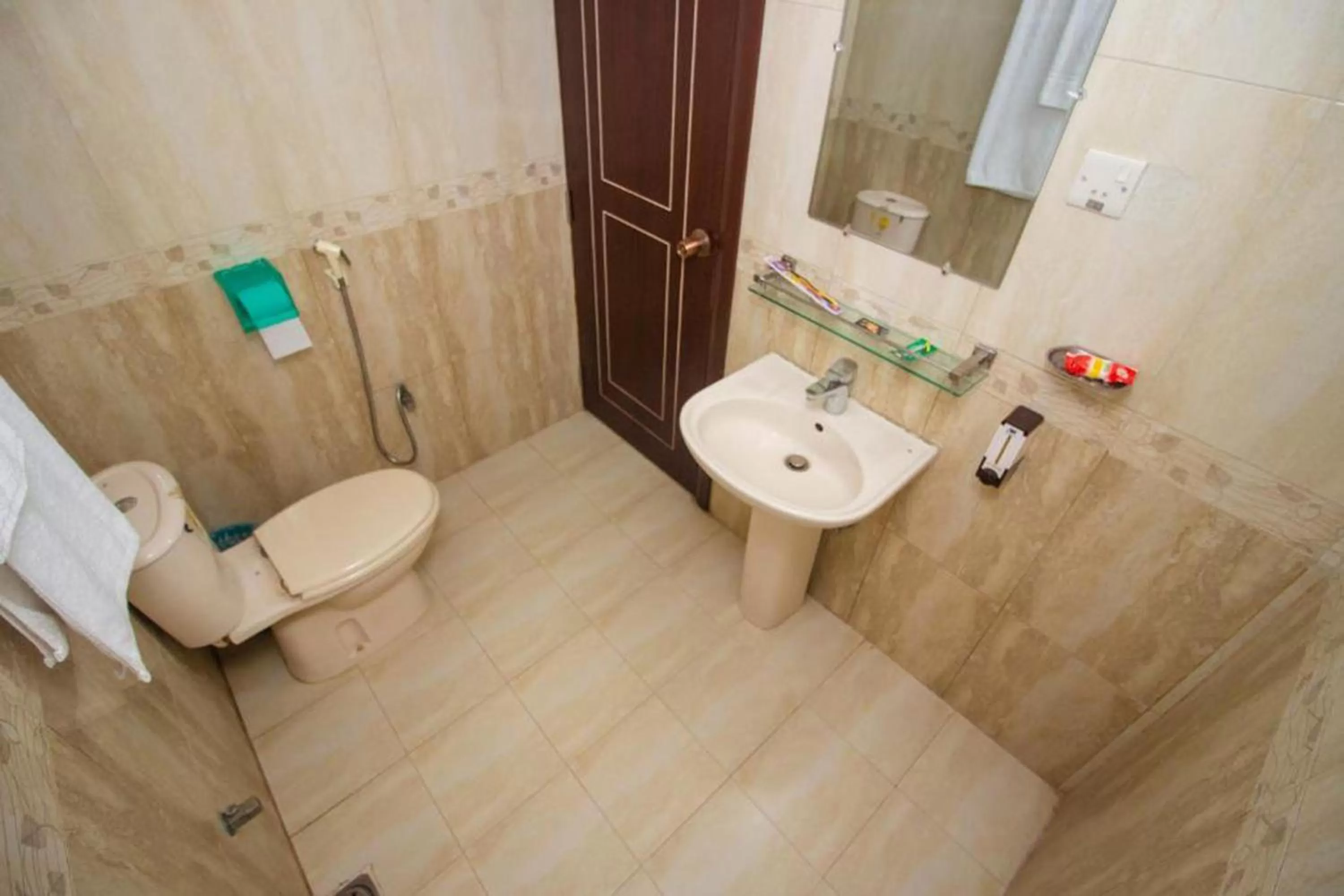 Shower, Bathroom in Central Inn Dhaka City Centre