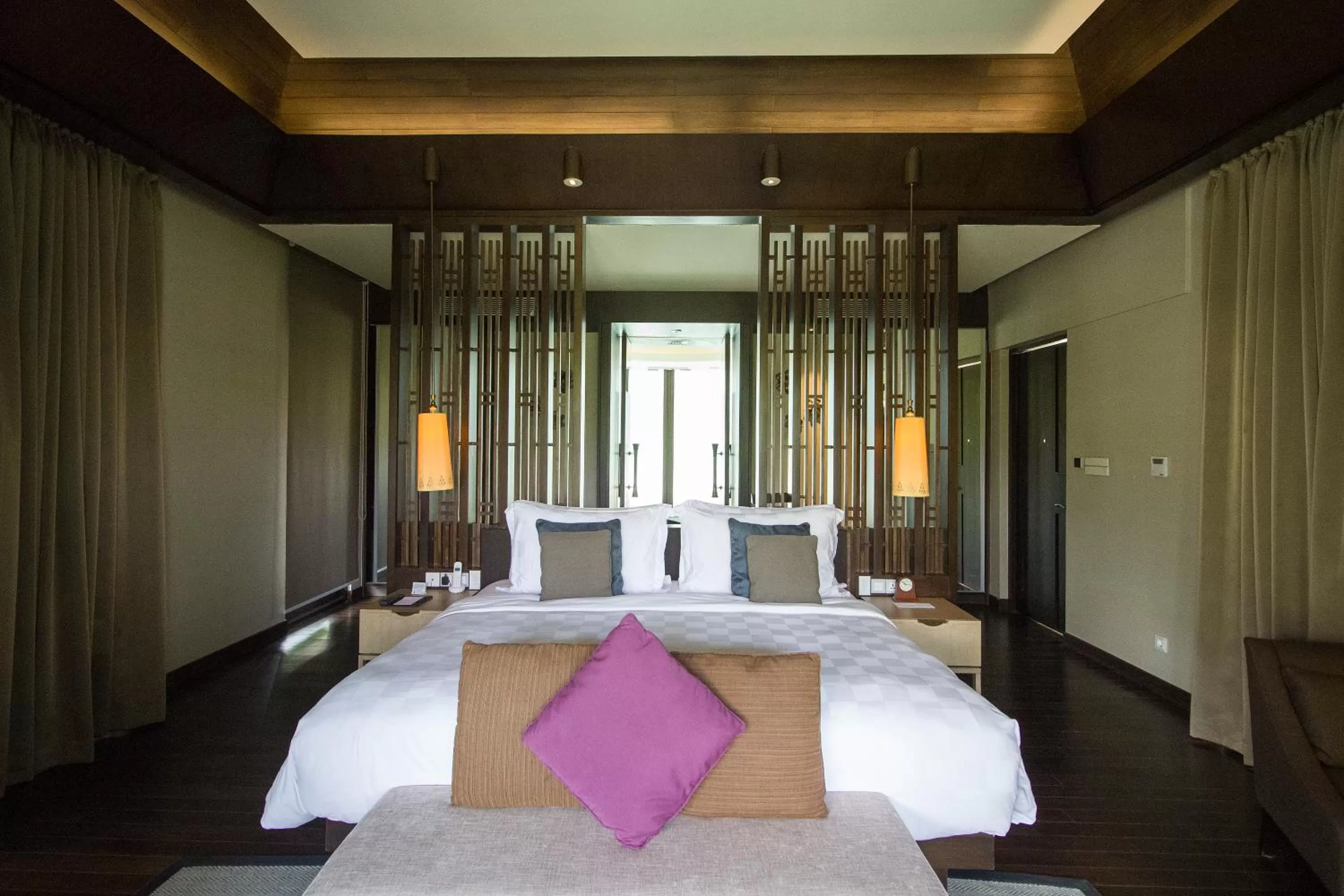 Bed in The Anvaya Beach Resort Bali