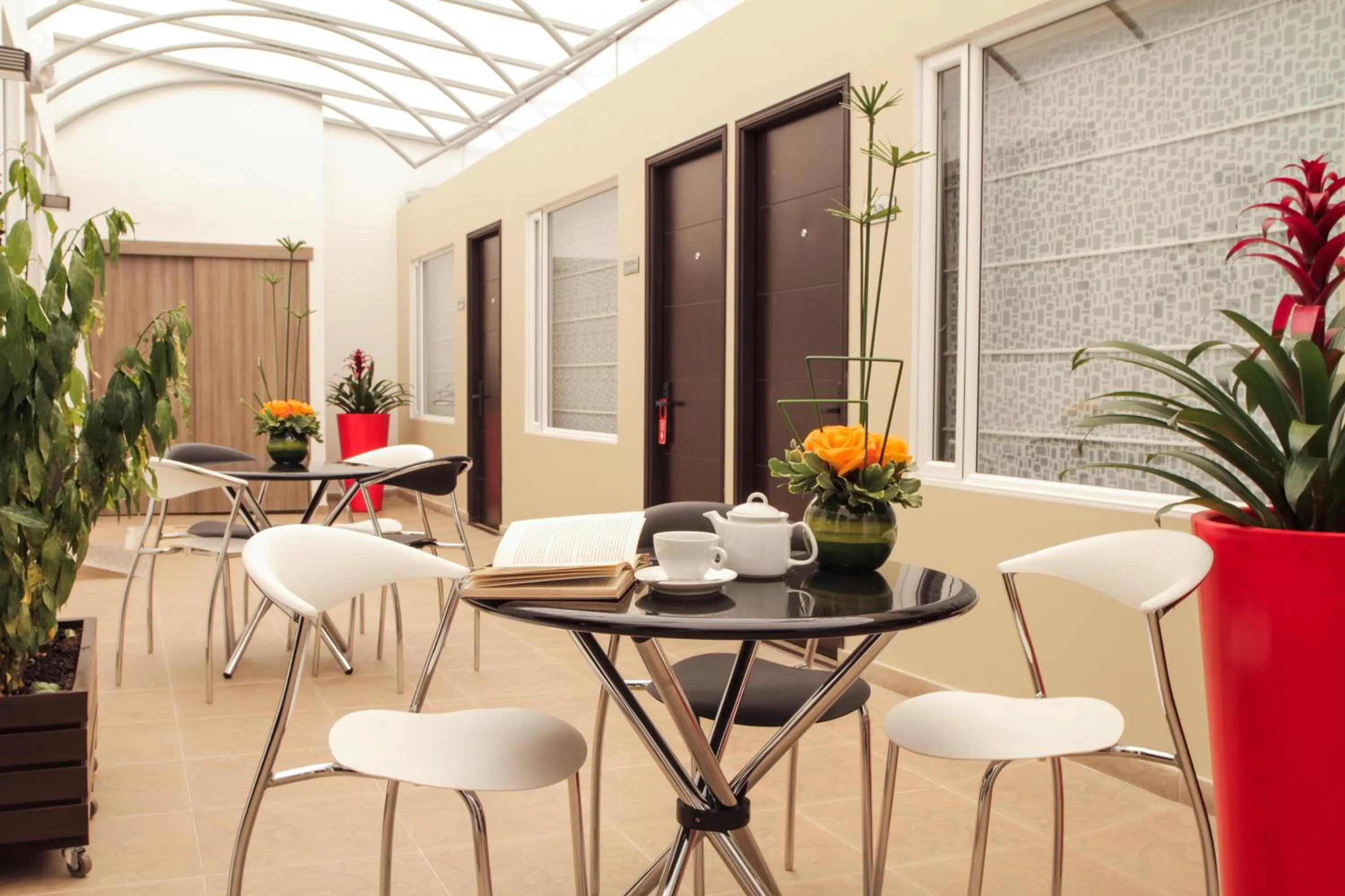 Patio in Matisse Hotel