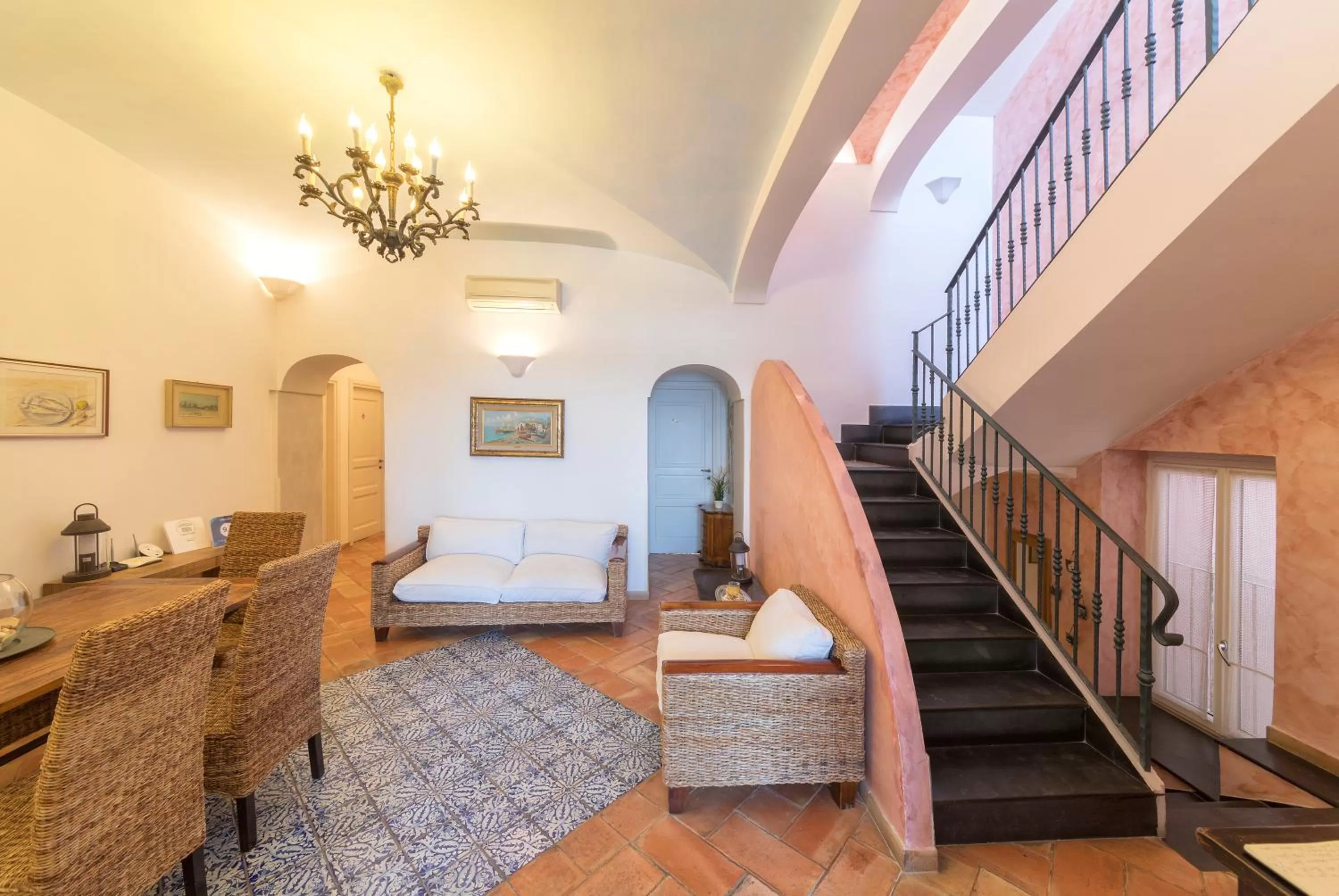 Lobby or reception, Bed in Villa Lieta
