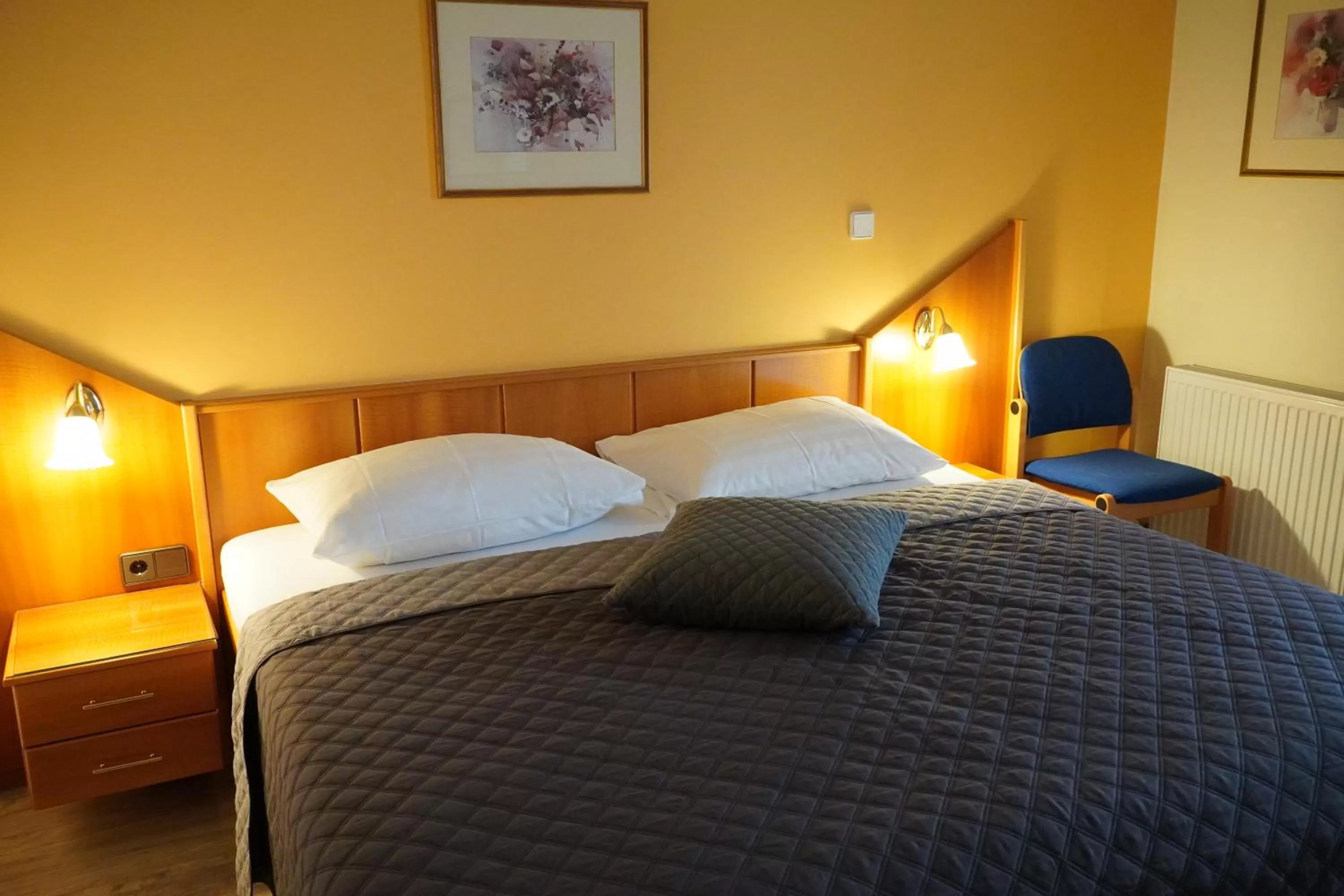 Bed in Villa Martini Boutiquehotel