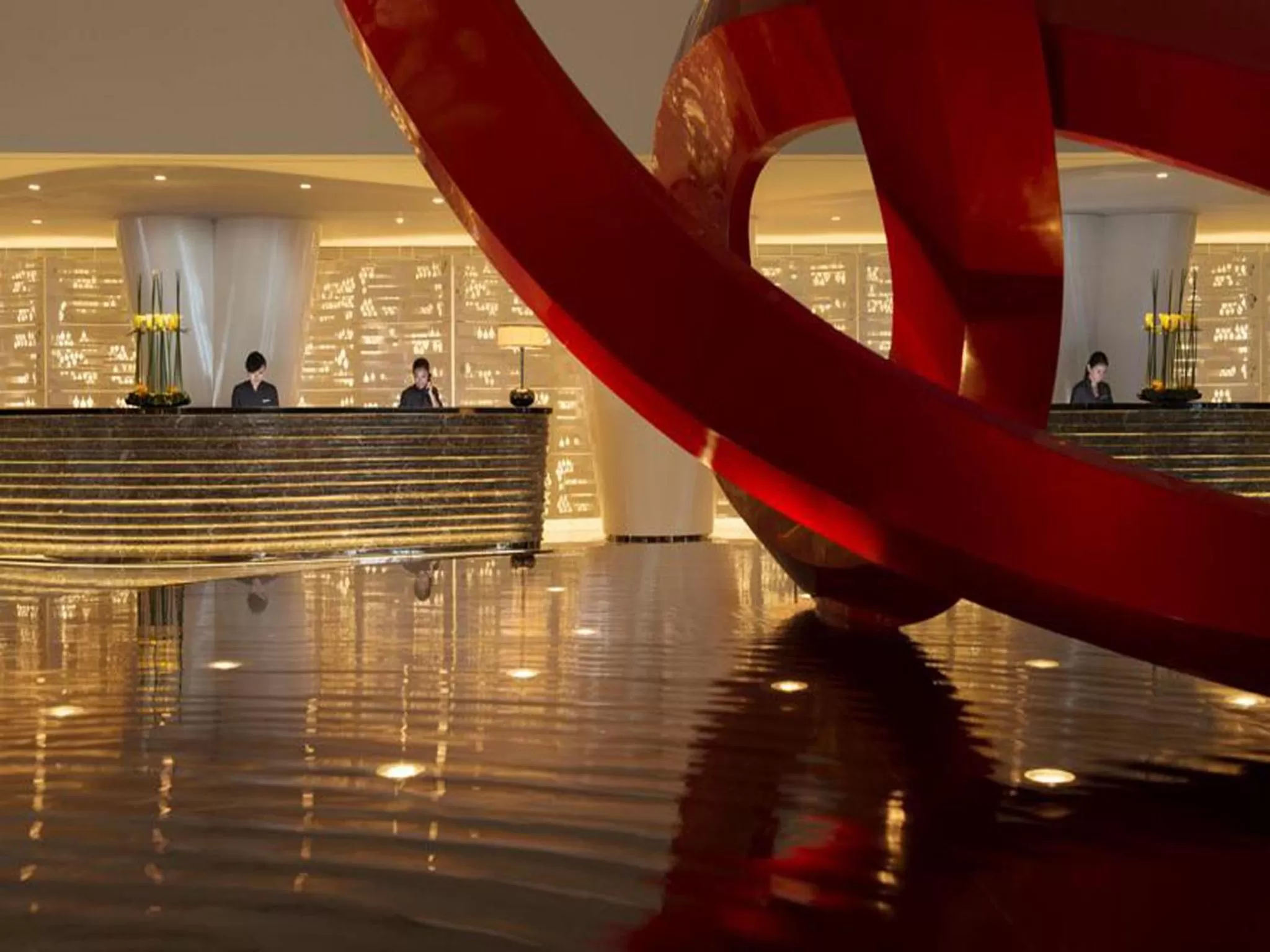 Lobby or reception in Four Seasons Hotel Guangzhou