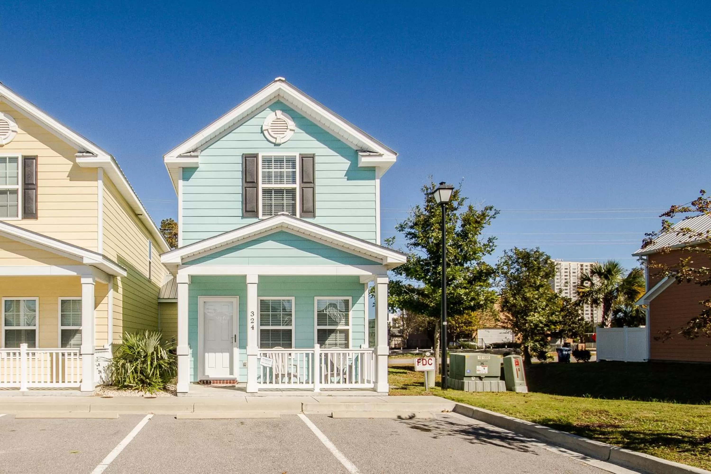 Property Building in Beach Vacation Condos South