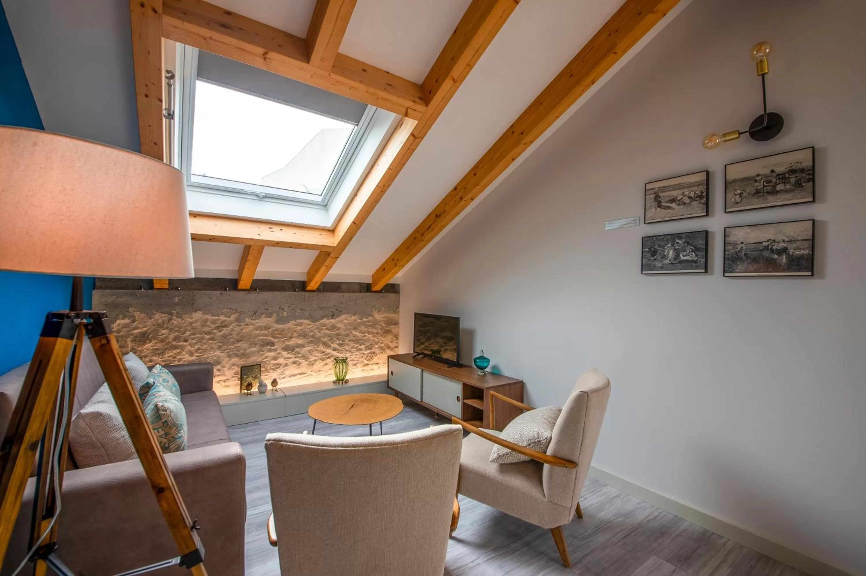 Living room in Bacharéis Charming House