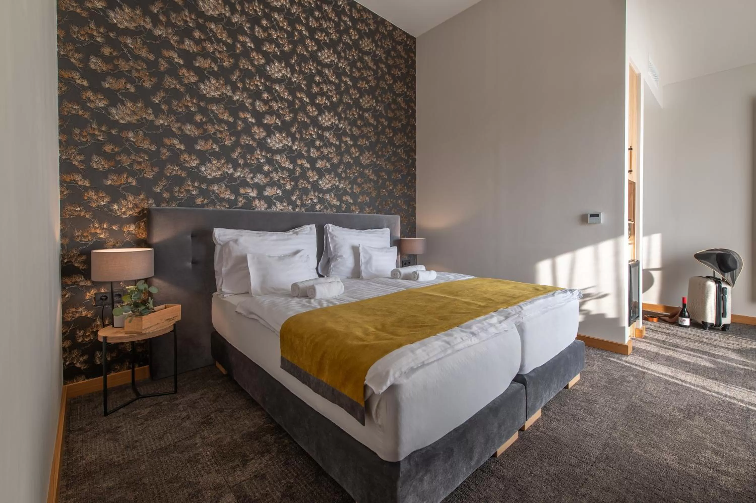 Bed in Botrytis Borhotel