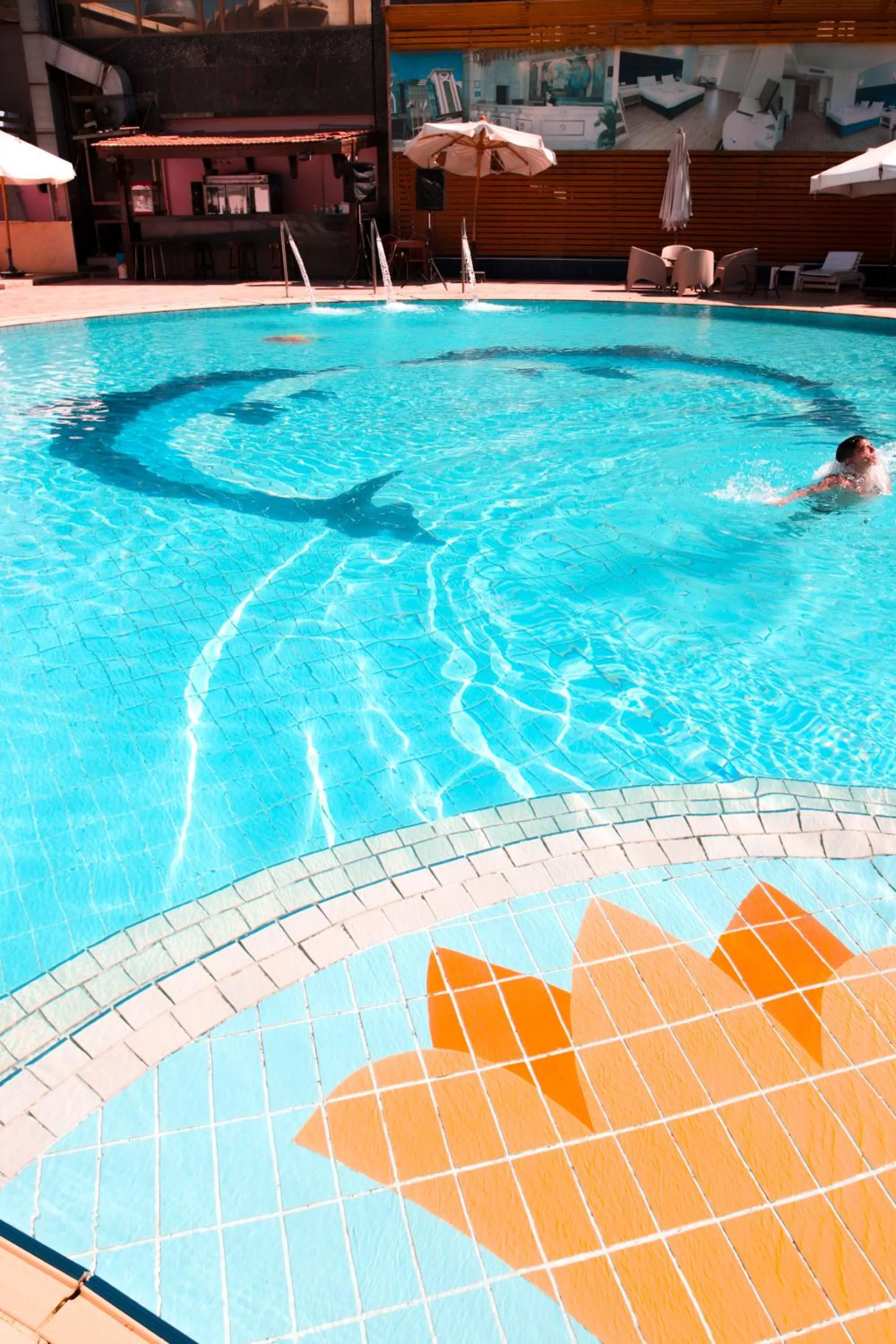 Swimming pool in Aracan Portsaid