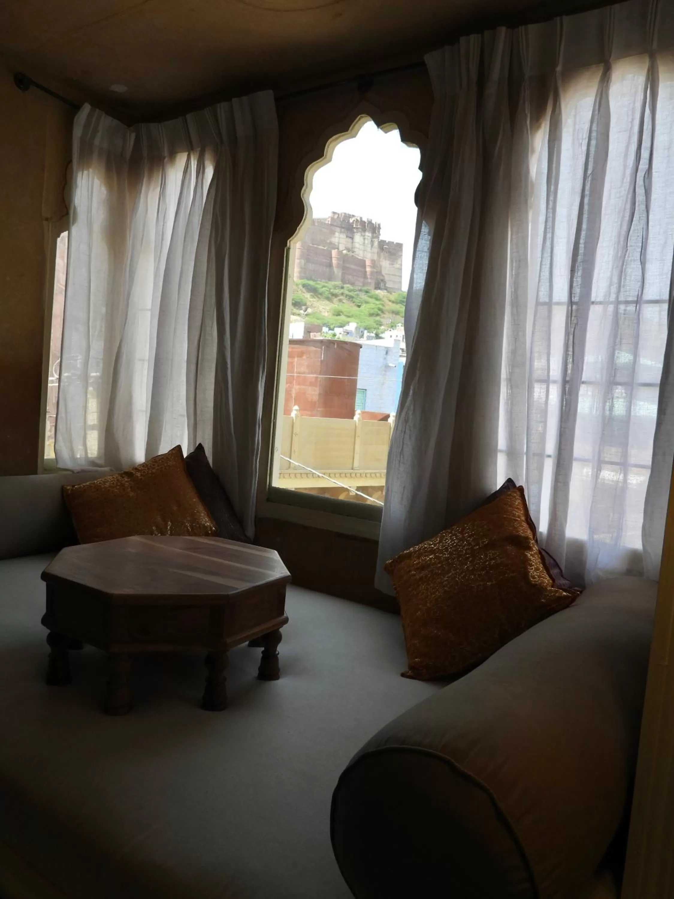 View (from property/room), Seating Area in The Stepwell Hotel