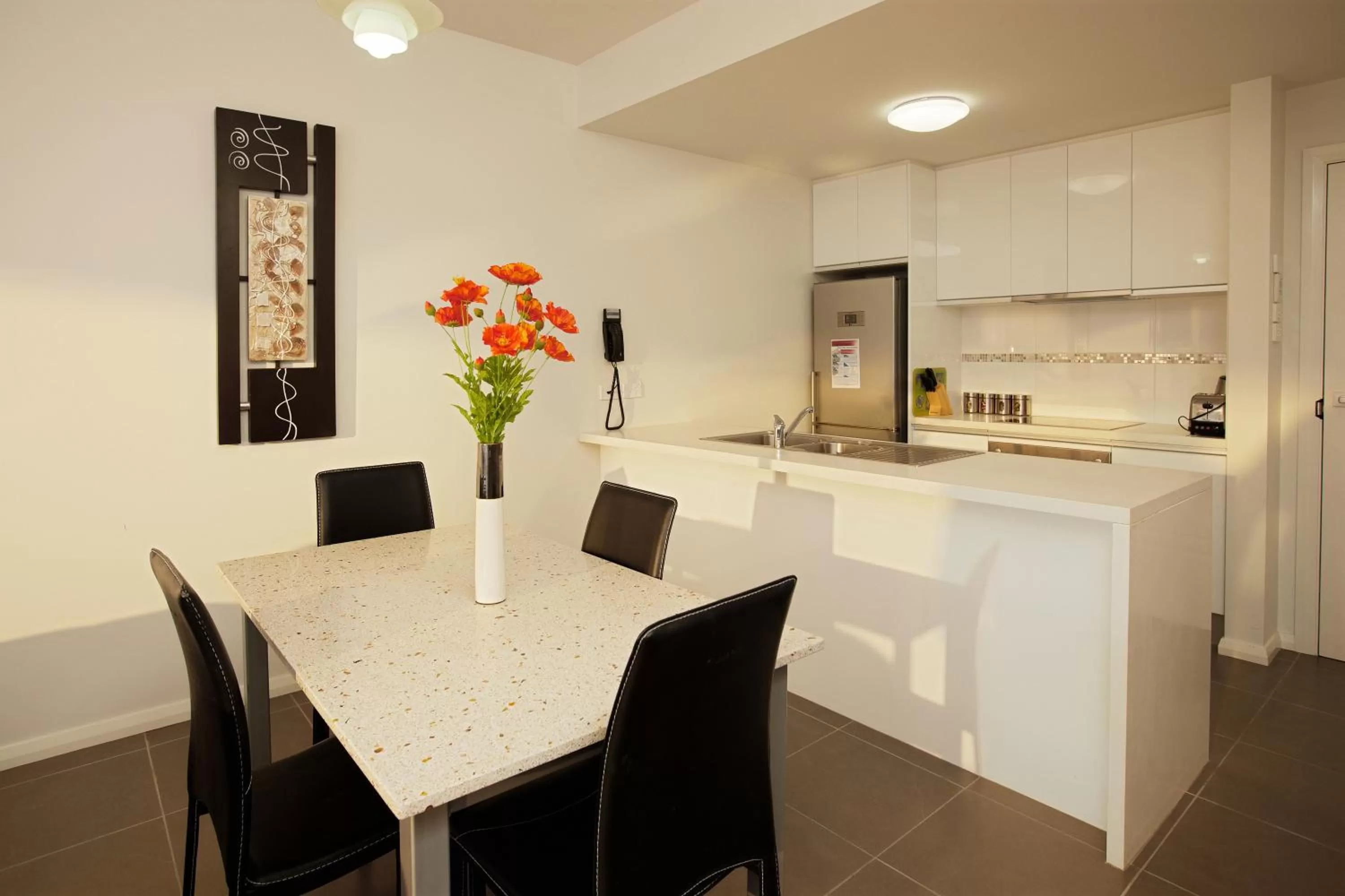 Kitchen or kitchenette in Charlestown Executive Apartments