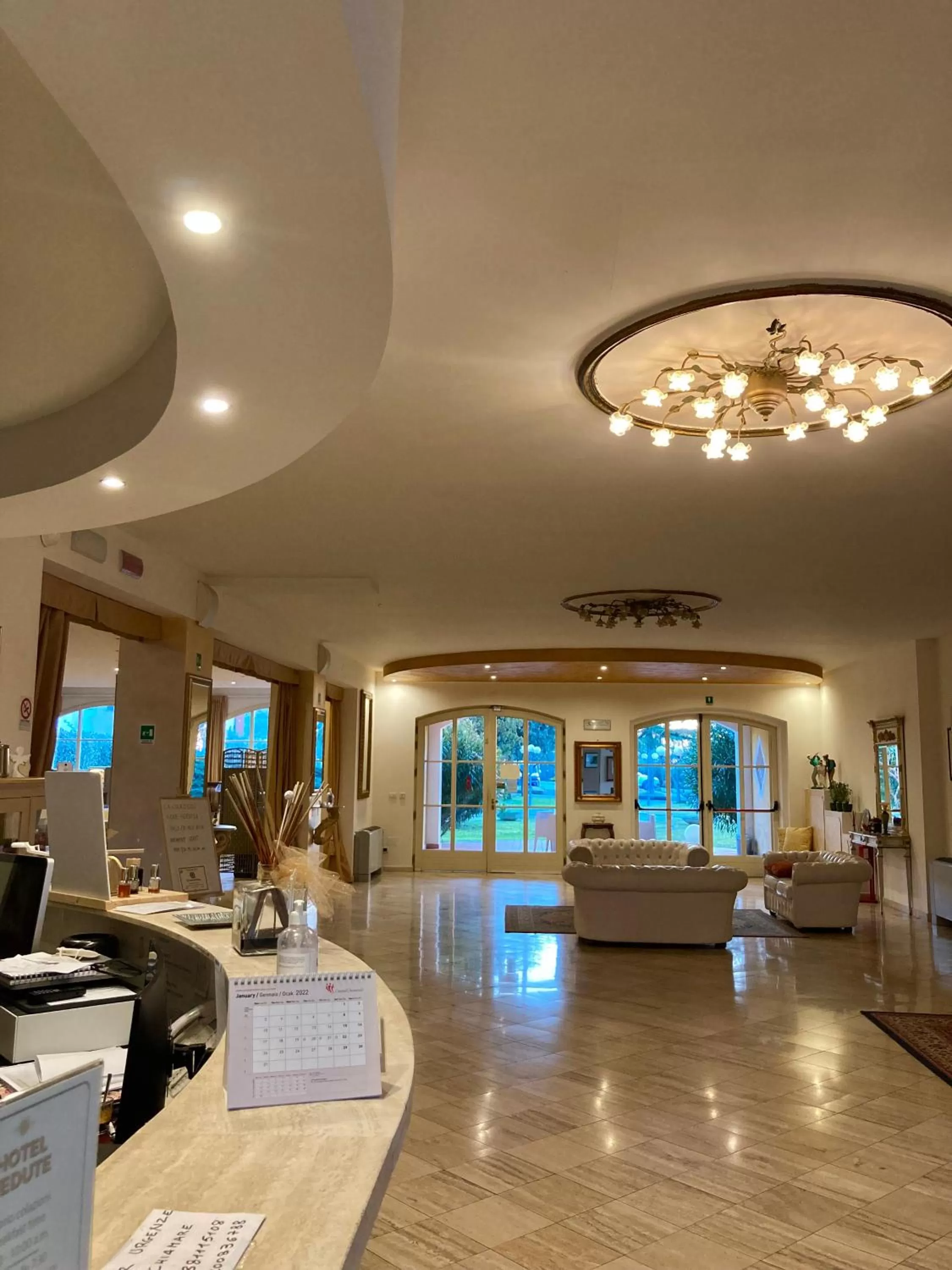 Lobby/Reception in Hotel Vedute