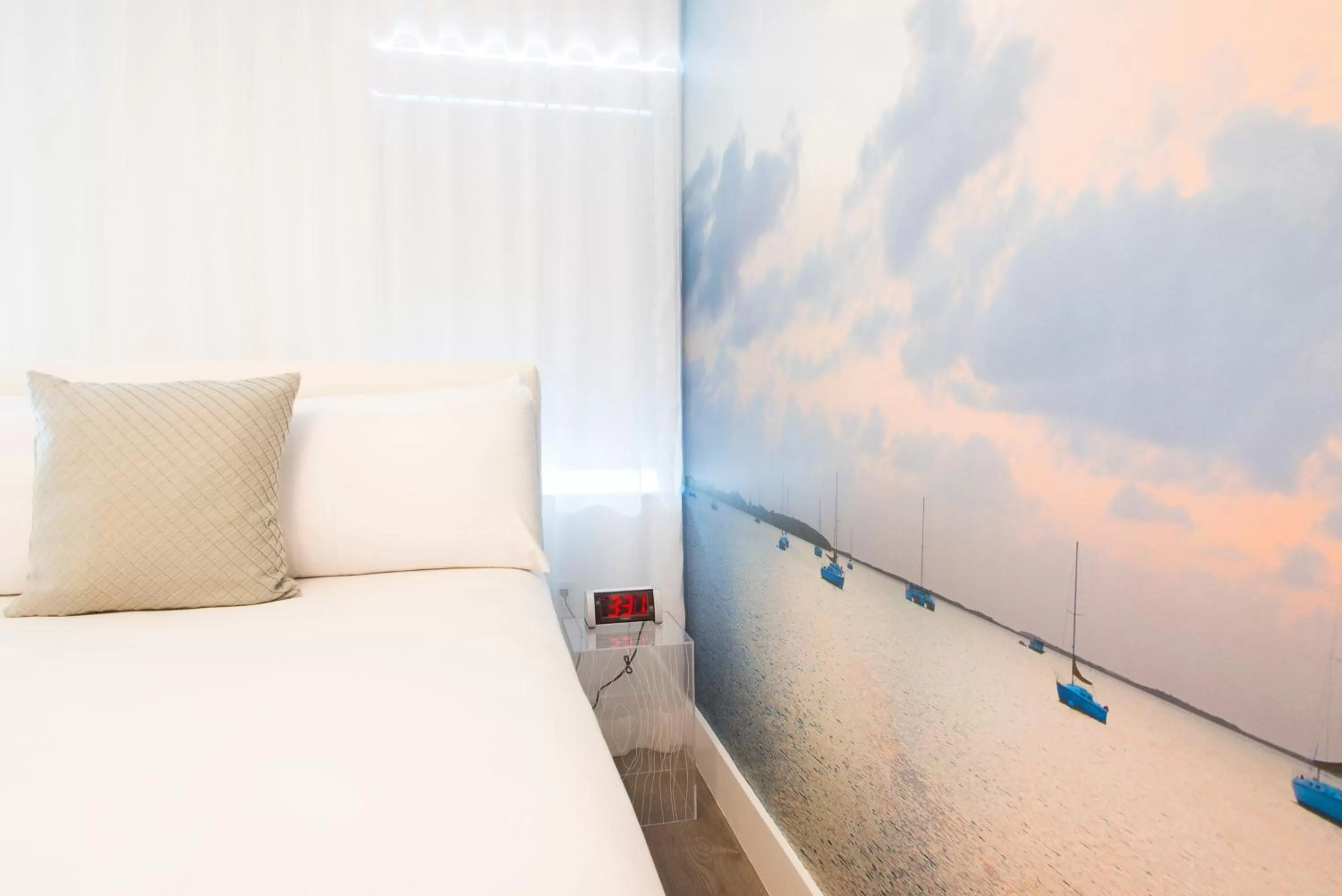 Bed in President Hotel