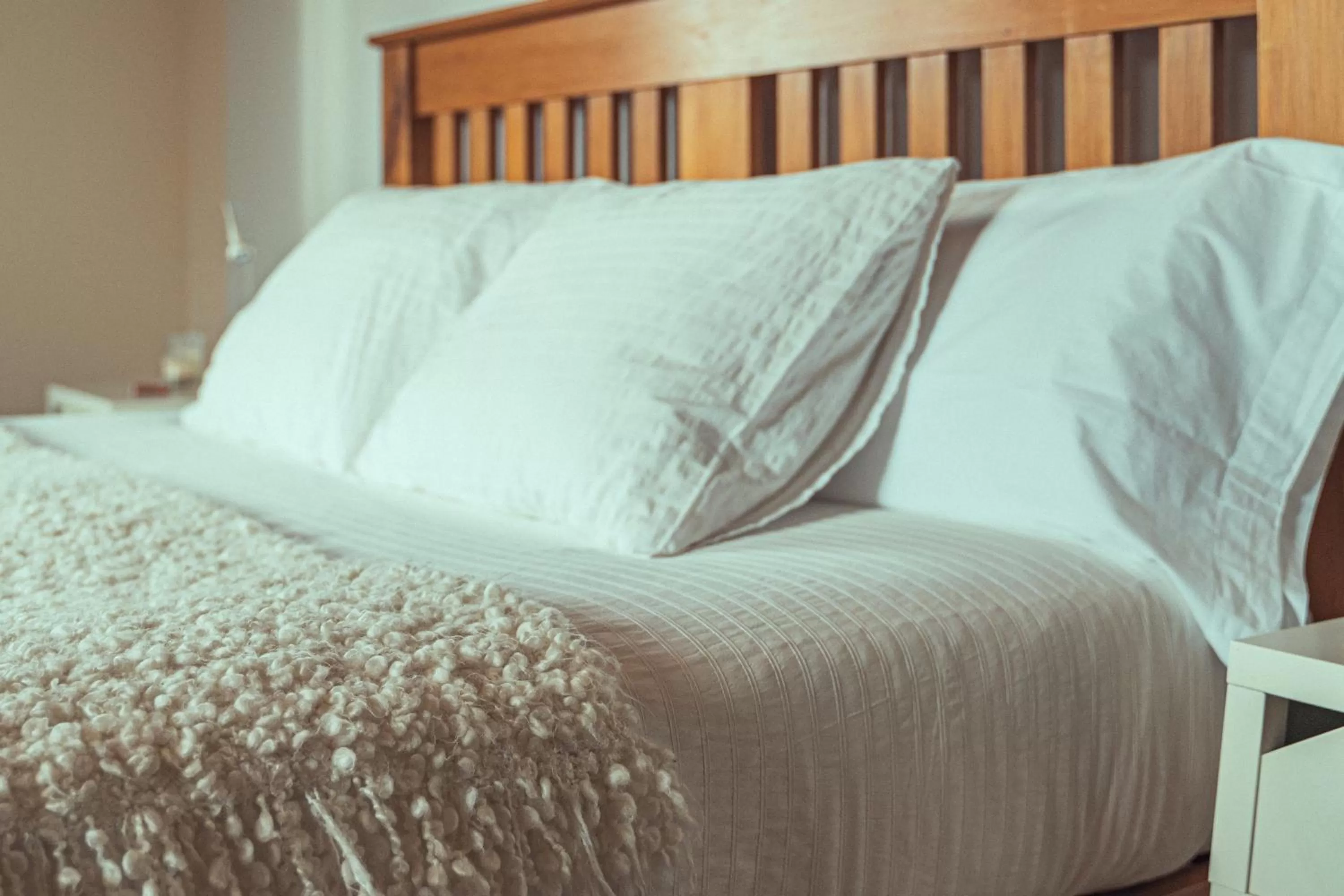 Bed in Cabo Do Mundo Casa Rural