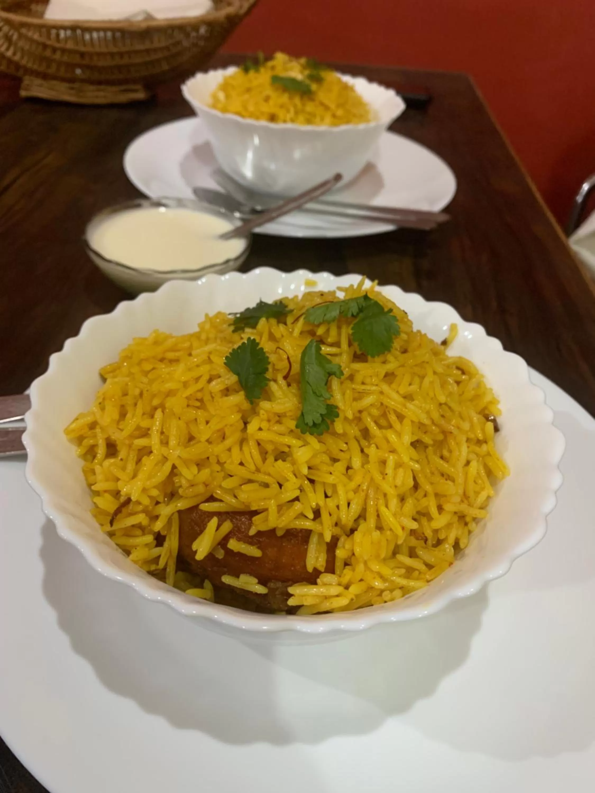 Food in Hotel Crescent