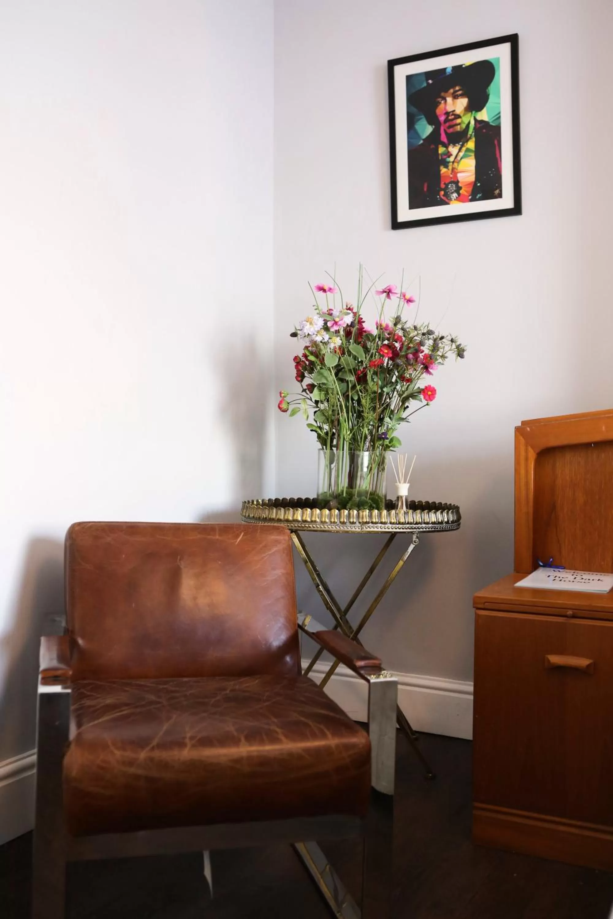 Seating area in The Dark Horse Pub