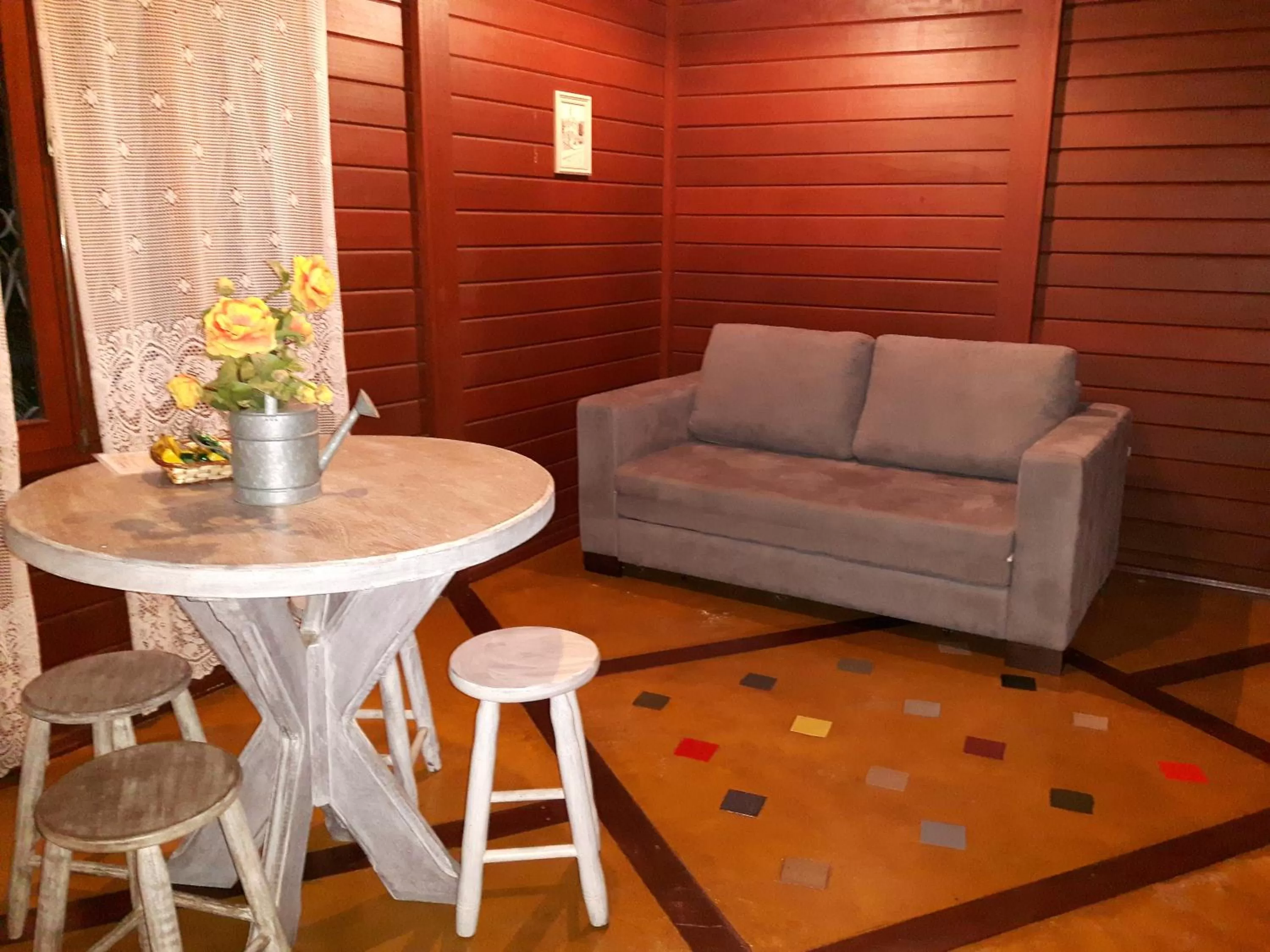 Living room in Pousada Canto Bella Terra