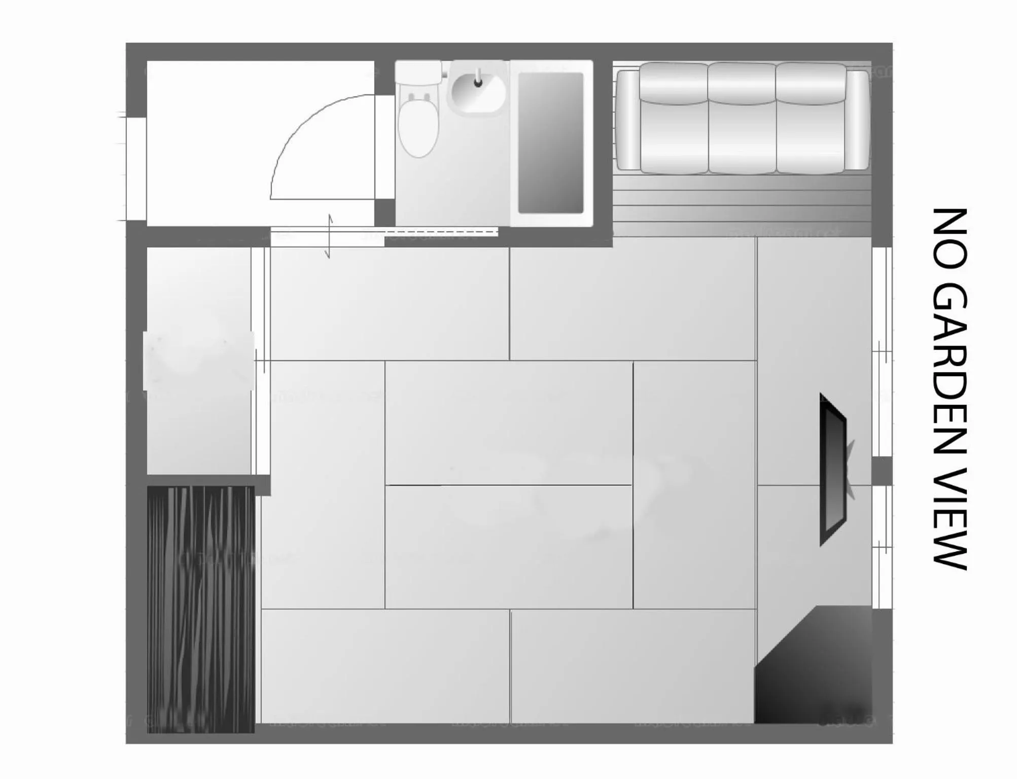 Photo of the whole room in Kyoto Nanzenji Ryokan Yachiyo Established in 1915
