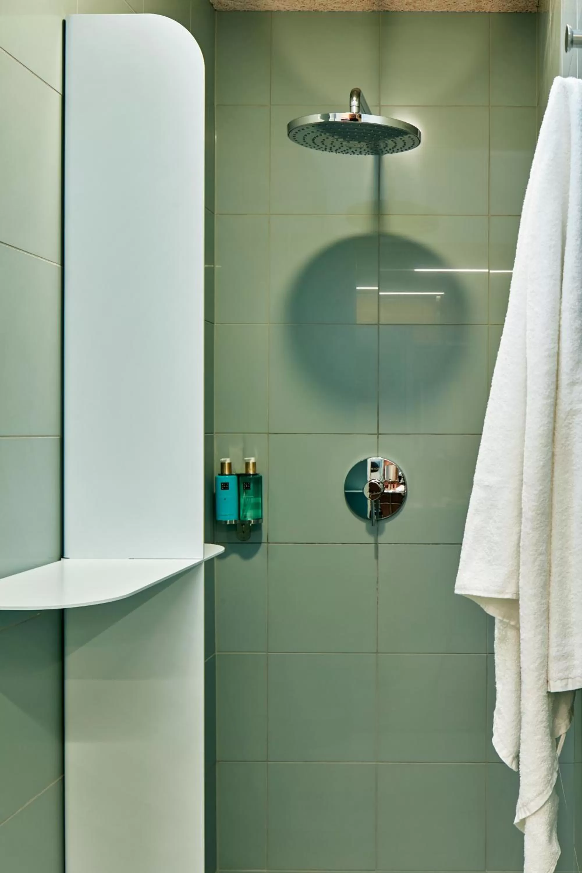 Shower in CityHub Copenhagen