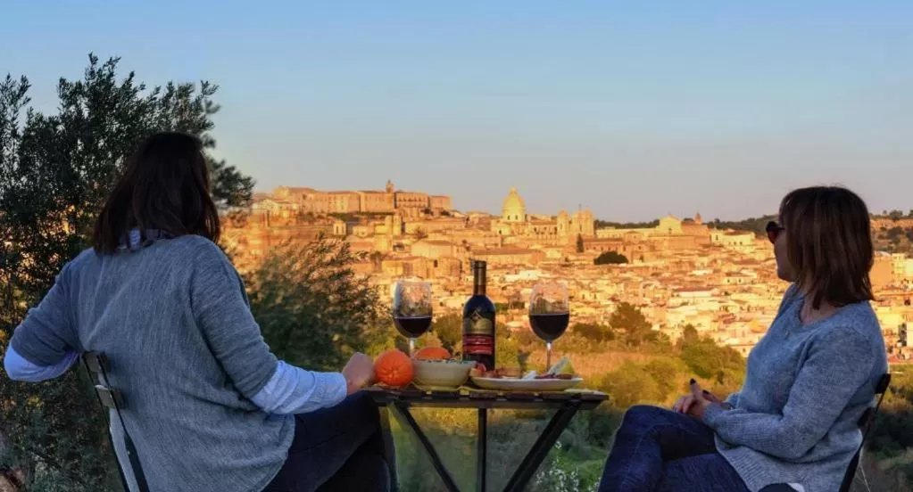 Sunset in Baglio Genovesi