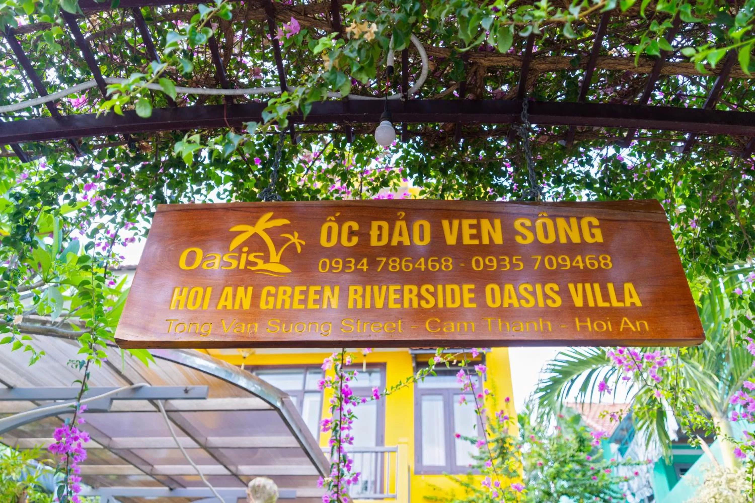 Property logo or sign in Hoi An Green Riverside Oasis Villa