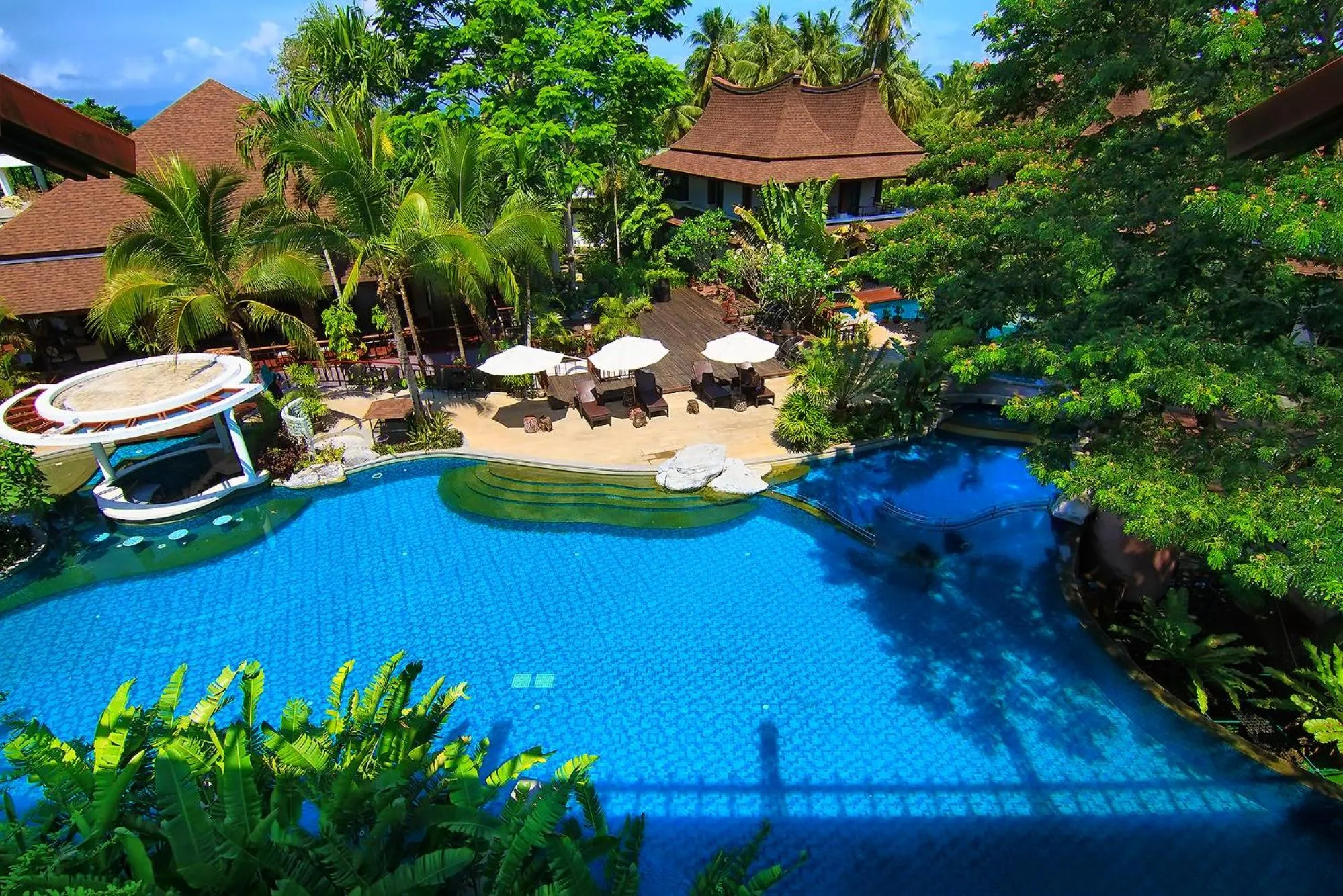 Pool view in The Elements Krabi Resort - SHA Plus